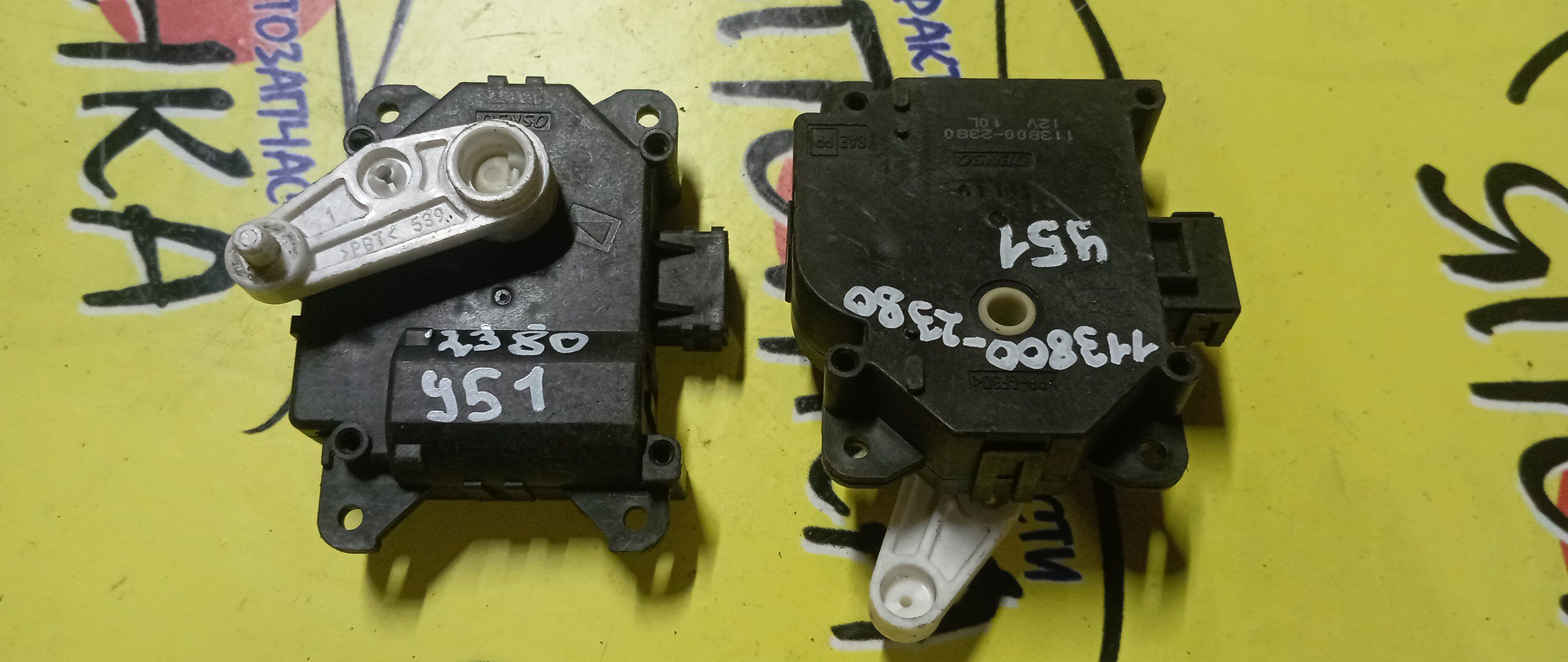 СЕРВОПРИВОД ЗАСЛОНОК ПЕЧКИ/NIS/FUGA/STREAM/PAJERO/CR-V/ODYSSEY/Y51/RN6/V75W/RE4/RB1/113800-2380