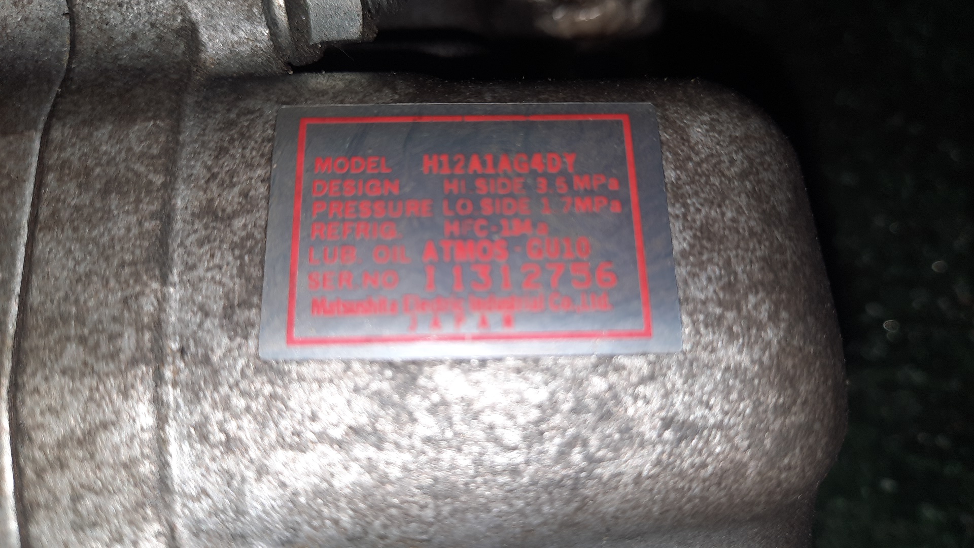 КОМПРЕССОР КОНДИЦИОНЕРА/MAZ/ZJ-VE/ZY-VE/DEMIO/VERISA/DC5R/DC5W/DY3R/DY3W/DY5R/DY5W/H12A1AG4DY