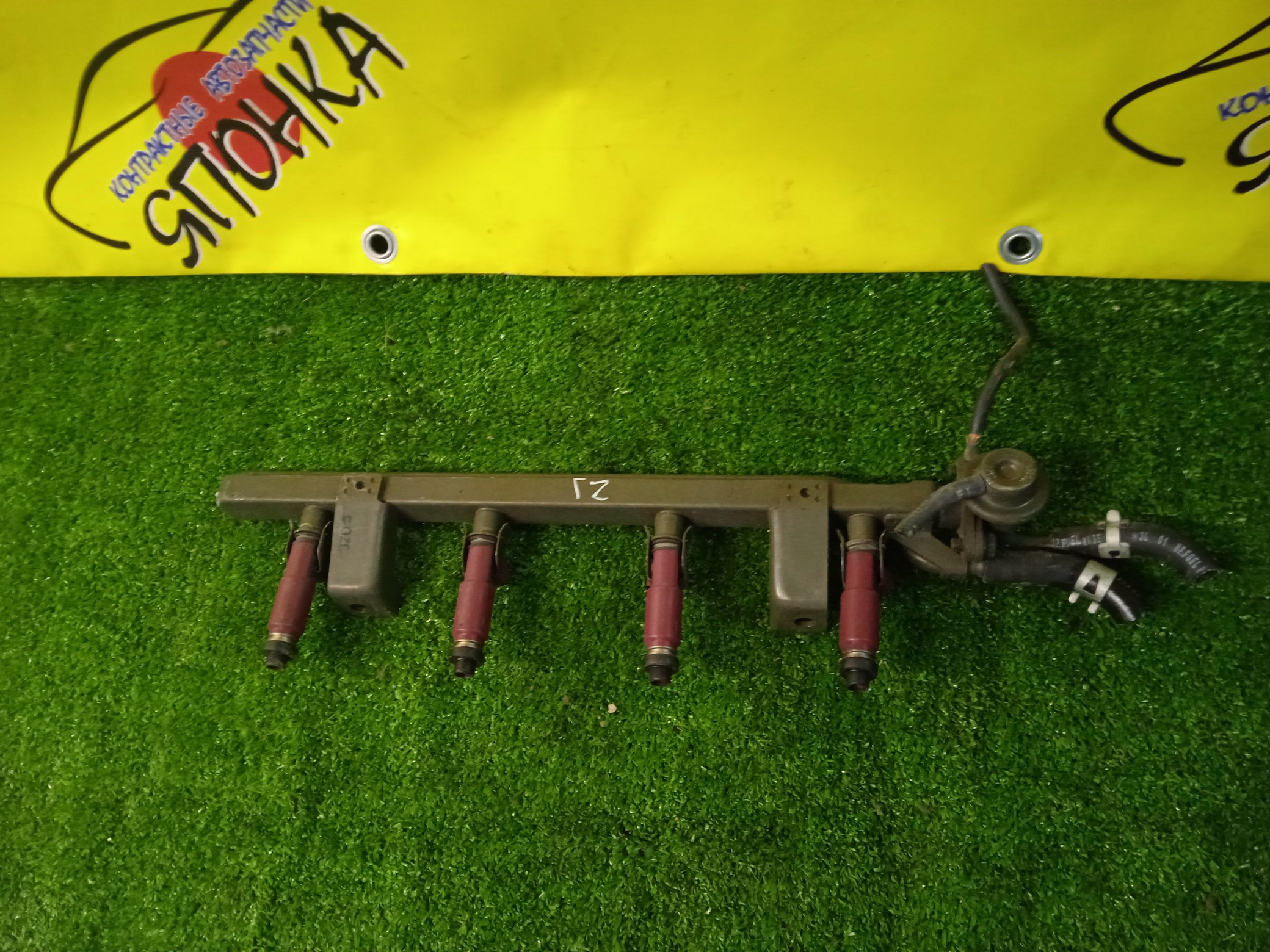 ФОРСУНКА/MAZ/AXELA/MAZDA 3/DEMIO/FAMILIA/BK/BK5P/DY3W/BJ5P/Z6/ZJVE/ZLDE/ZLVE/ZYVE/1955003310/В СБОРЕ С РАМПОЙ/КОМПЛЕКТ