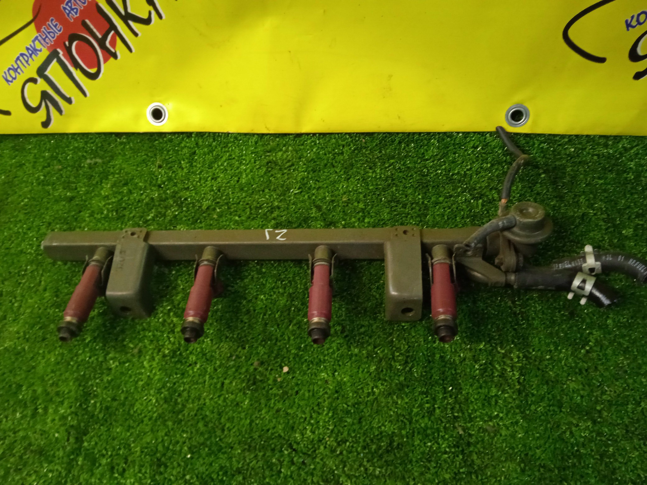 ФОРСУНКА/MAZ/AXELA/MAZDA 3/DEMIO/FAMILIA/BK/BK5P/DY3W/BJ5P/Z6/ZJVE/ZLDE/ZLVE/ZYVE/1955003310/В СБОРЕ С РАМПОЙ/КОМПЛЕКТ