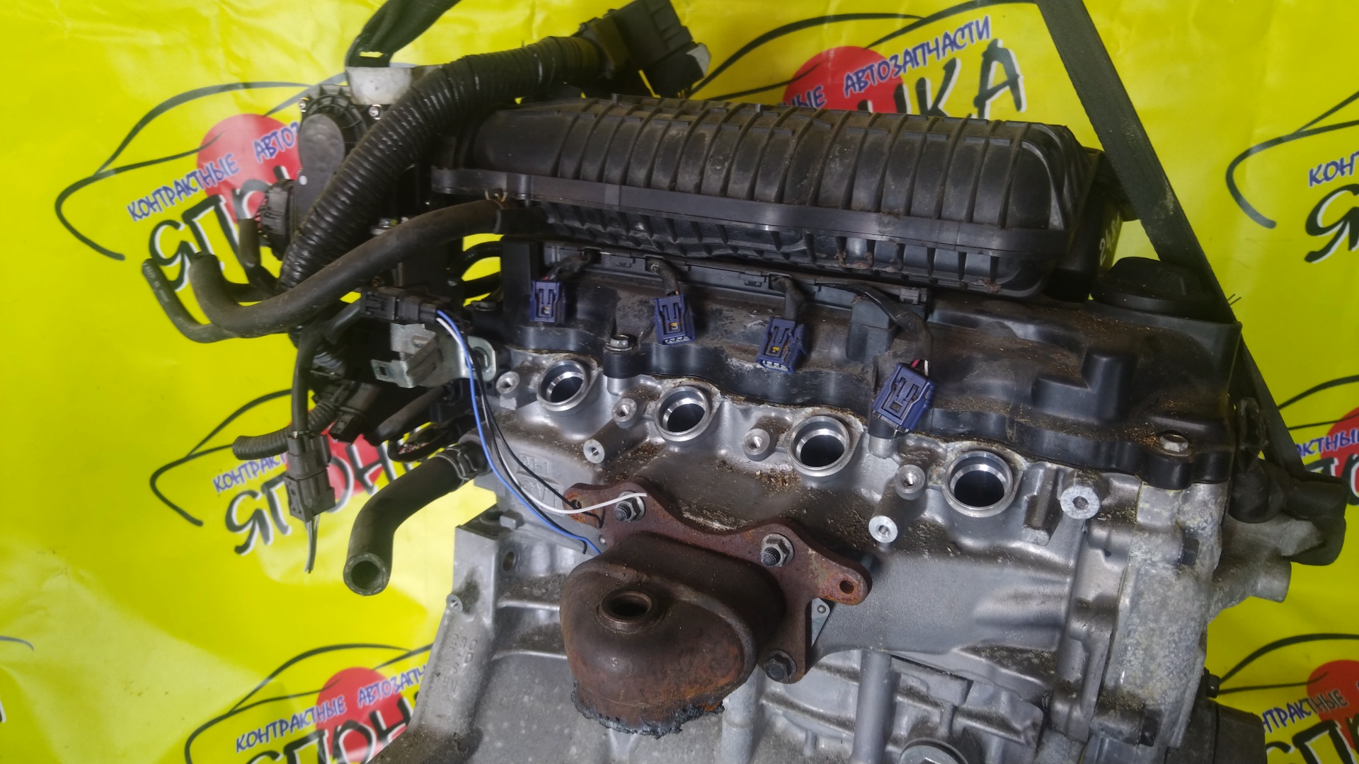 ДВС/HON/L13A/FIT/JAZZ/GE6/GE7/ЭЛЕКТРО ЗАСЛОНКА/4 СВЕЧИ/11000RB0800