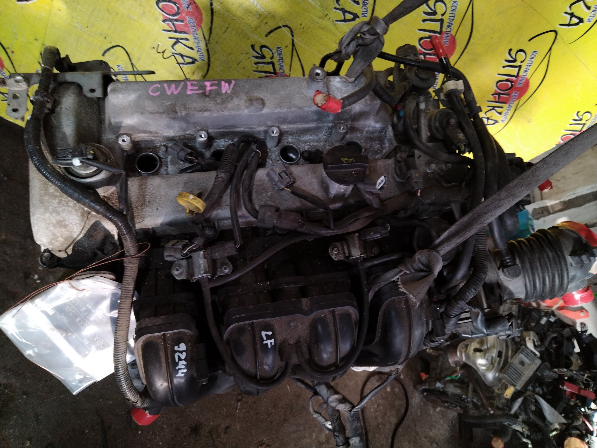 ДВС/MAZ/LF-VE/ATENZA/ATENZA WAGON/AXELA/MAZDA6/PREMACY/BKEP/BLEAP/BLEAW/CREW/GGEP/GHEFP/GHEFS/GHEFW/КАТУШКИ СВЕРХУ/ДАТЧИКА VVTI/ЩУП ЧЕРЕЗ ГОЛОВУ/КОМПРЕССОР НА ПОДДОНЕ