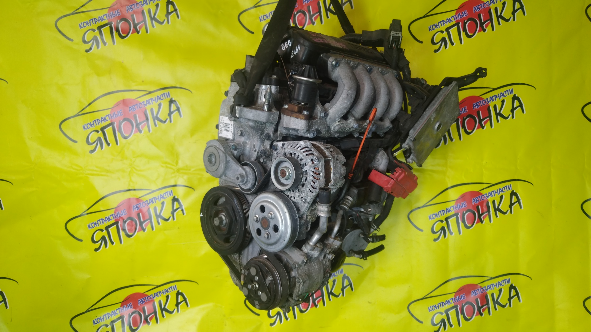 ДВС/HON/L13A/FIT/JAZZ/GE6/GE7/ЭЛЕКТРО ЗАСЛОНКА/4 СВЕЧИ/11000RB0800