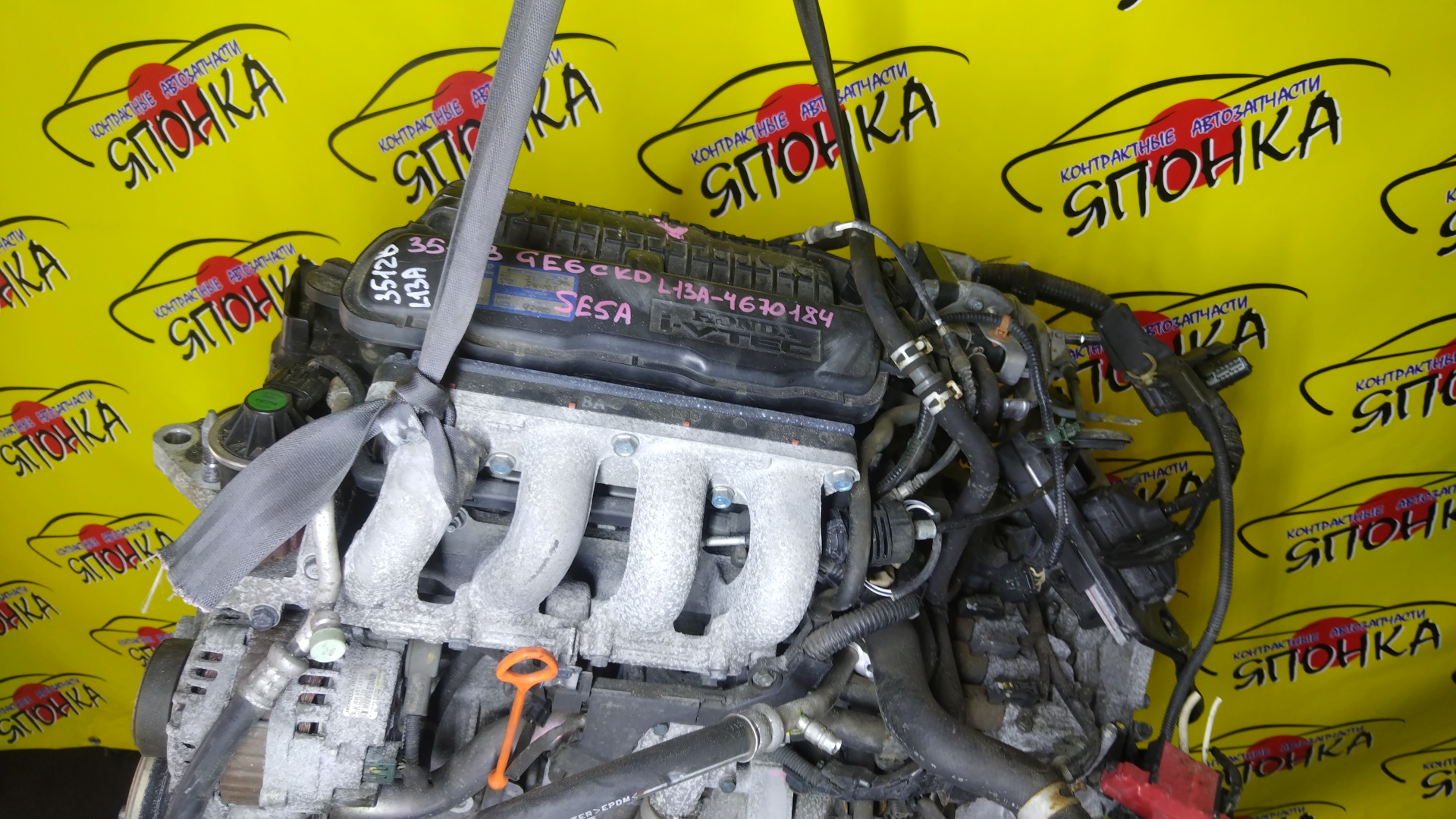 ДВС/HON/L13A/FIT/JAZZ/GE6/GE7/ЭЛЕКТРО ЗАСЛОНКА/4 СВЕЧИ/11000RB0800
