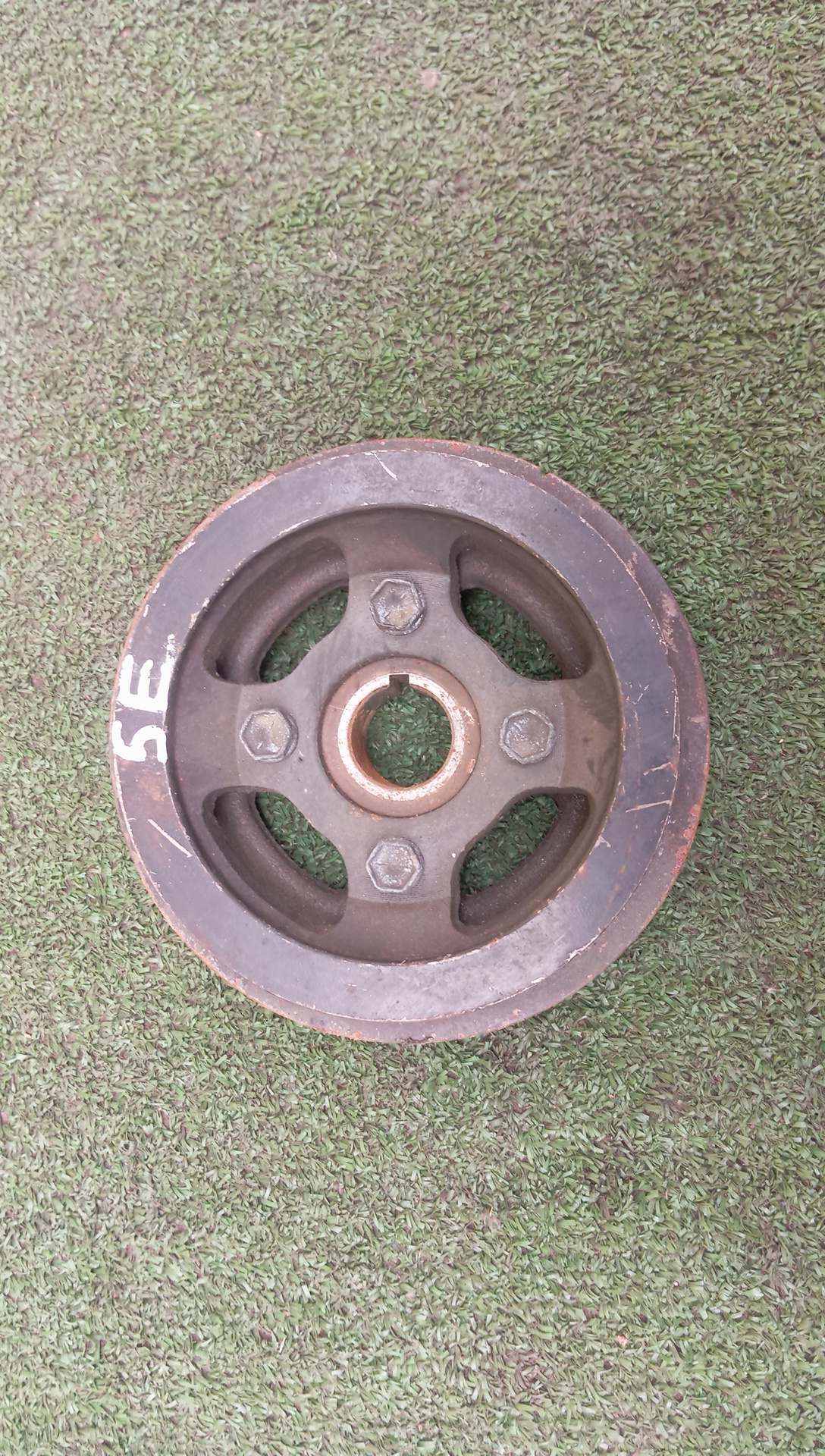 ШКИВ КОЛЕНВАЛА/TOY/3E/4E-FE/5E-FE/5E-FHE/CALDINA/COROLLA/COROLLA II/CORSA/CYNOS/RAUM/SPRINTER/STARLET/TERCEL/EE101/EE102V/EE103V/EE104G/EE106V/EE107V/EE111/EL41/EL43/EL44/EL45/EL51/EL52/EL53/EL54/EL55/EP82/EP85/EP91/EP95/ET196V/EXZ10/EXZ15/2 РЕМНЯ/4*4 РУЧ./1340811012
