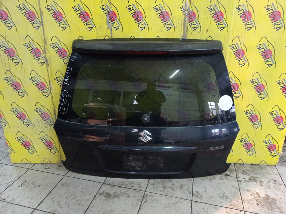 ДВЕРЬ ЗАДНЯЯ/SUZ/SX4/YA11S/YA41S/YB11S/YB41S/6910080J10/6910081810/СО СПОЙЛЕРОМ