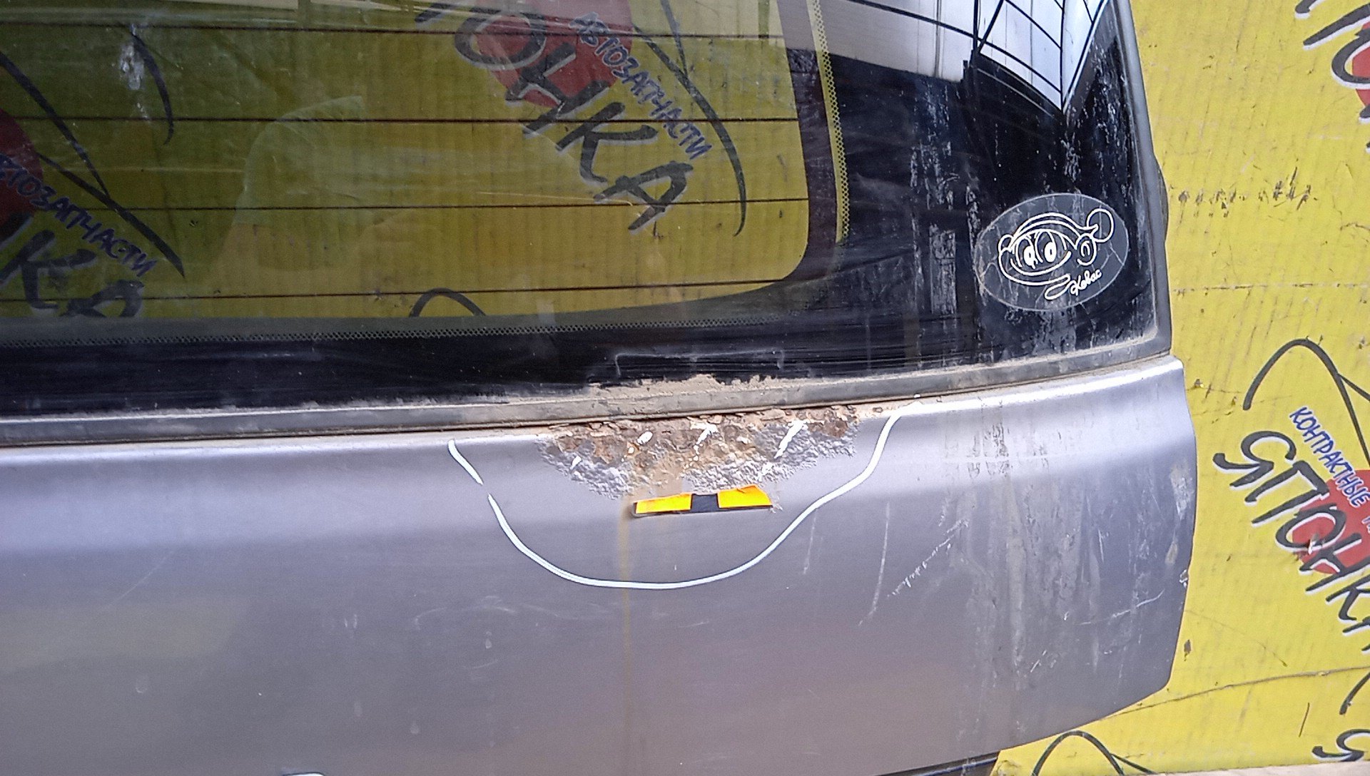 ДВЕРЬ ЗАДНЯЯ/NIS/BASSARA/JHU30/JNU30/JTNU30/JTU30/JU30/JVNU30/JVU30/K0100AD7ME/0100AD7MM/СО СПОЙЛЕРОМ