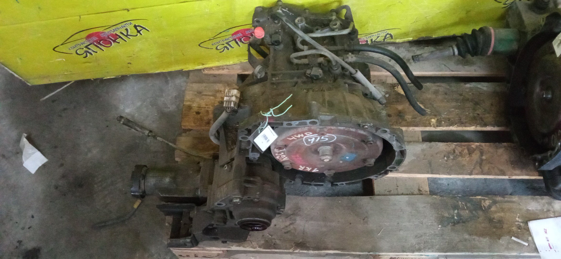 АКПП/TOY/1KR/PASSO/KGC35/C0BB102A/30400-B1020/4WD