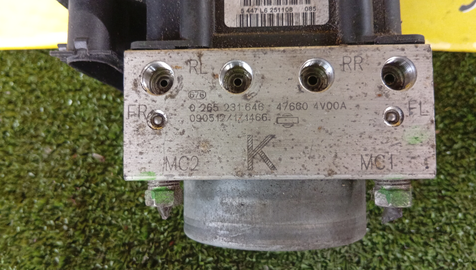 БЛОК ABS/NIS/MARCH/CUBE/K12/Z11/476604V00A