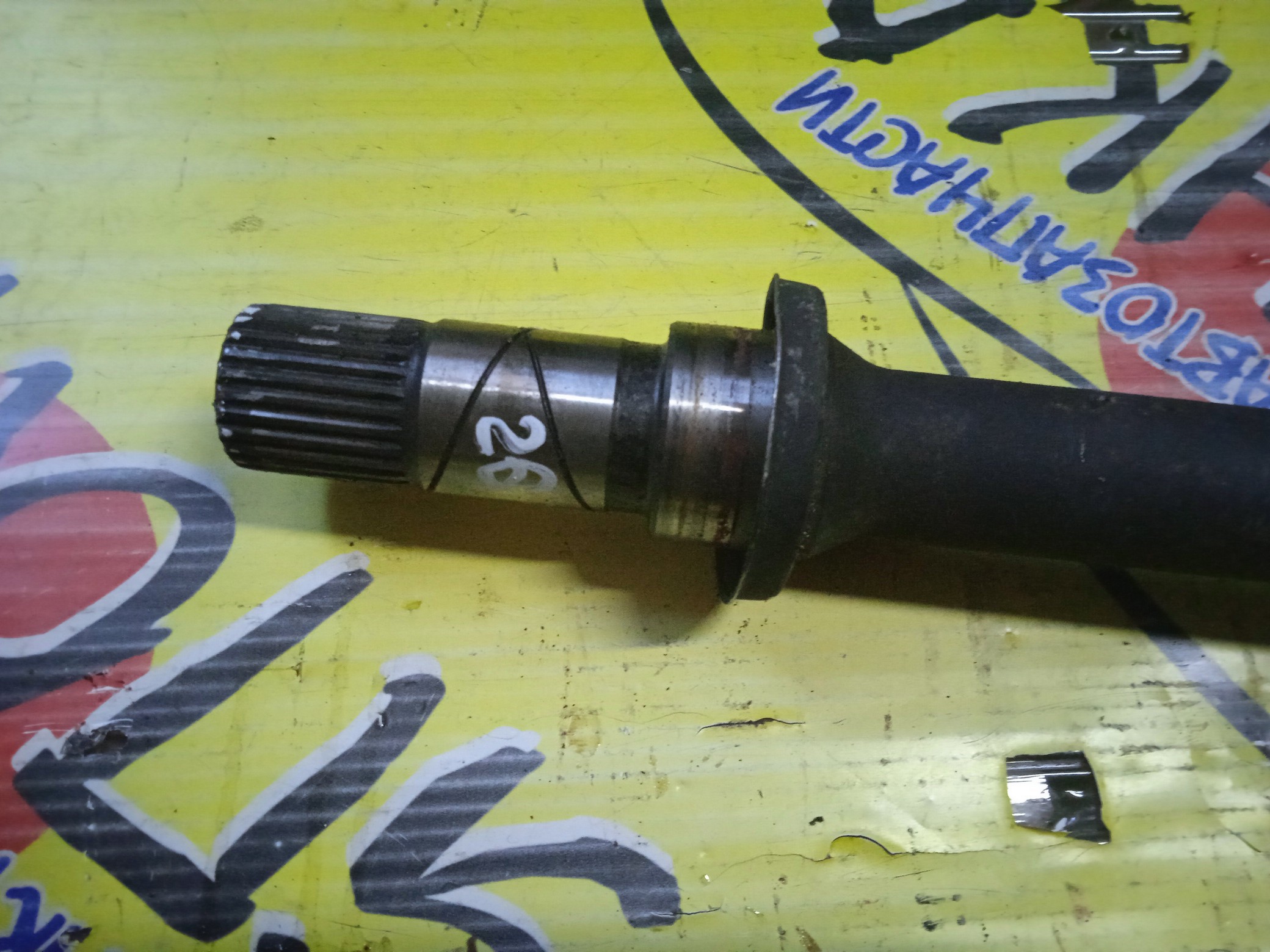 ПРИВОД/MAZ/AXELA/MAZDA3/TRAINING CAR/BK5P/BL/ZY/Z6/F/R/ПОД ГАЙКУ/28/26ШЛ/С ПОДВЕСНЫМ/FG3225500