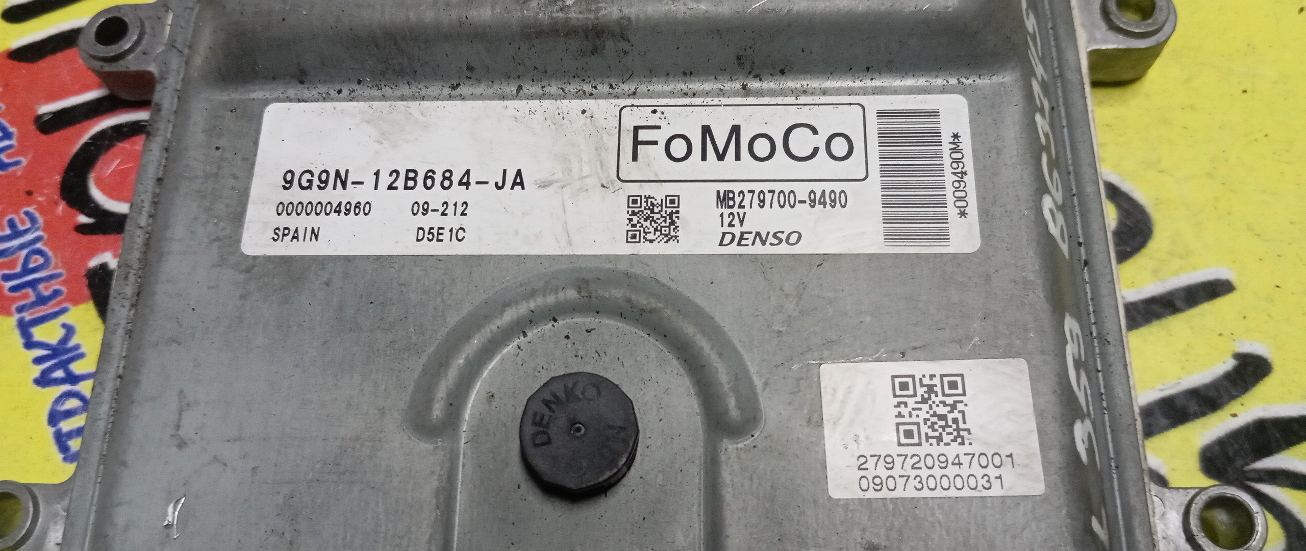 БЛОК EFI/LR/FREELANDER/B6324S/L359/9G9N12B684