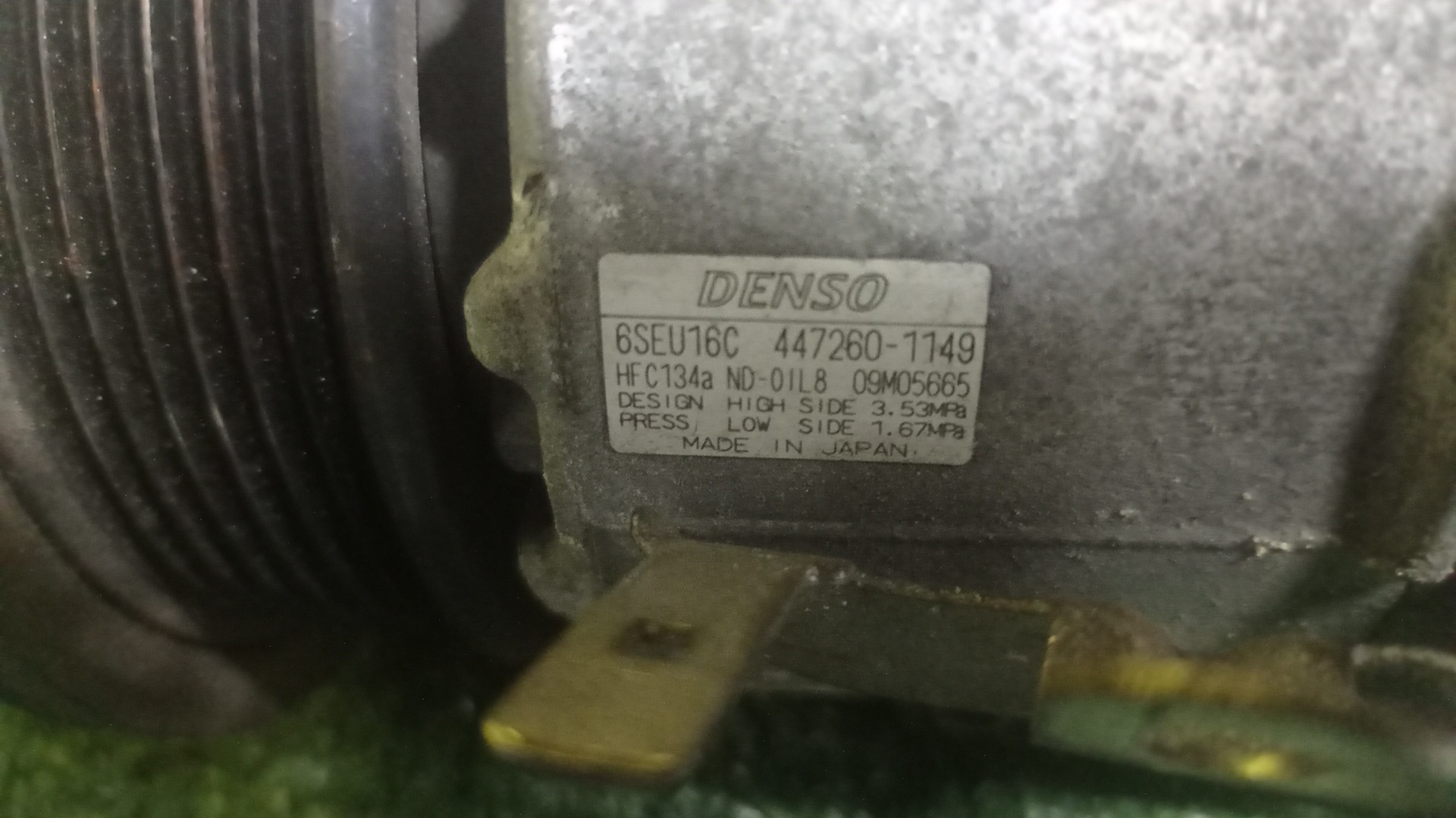 КОМПРЕССОР КОНДИЦИОНЕРА/TOY/2AZ-FE/ALPHARD/ESTIMA/ANH20 ANH2/ACR50/4472601149