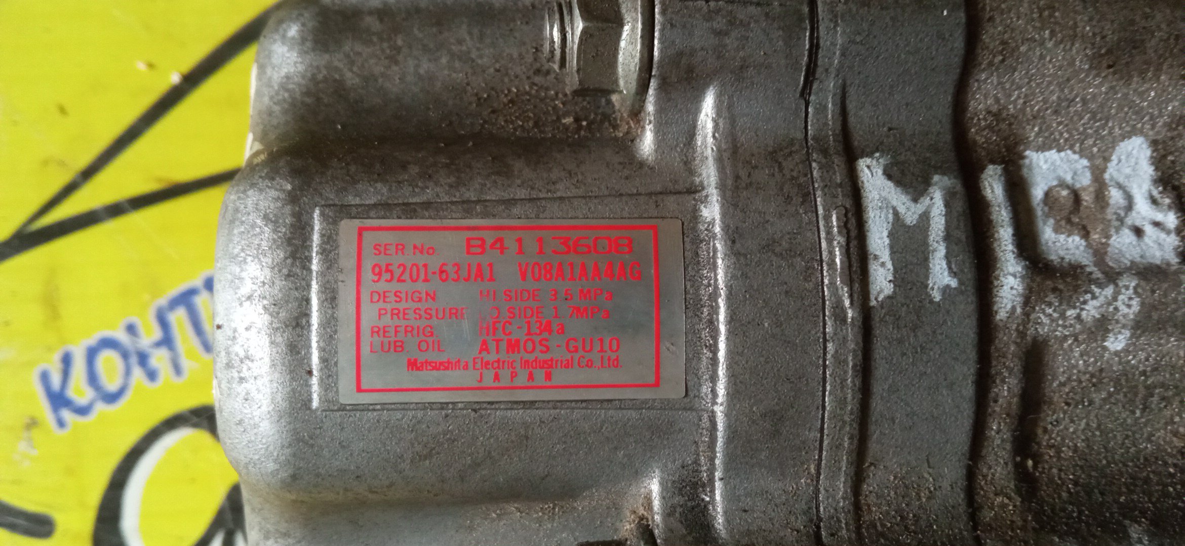 КОМПРЕССОР КОНДИЦИОНЕРА/SUZ/M13A/M15A/M16A/J20A/KEI/SX4/SWIFT/ZC11S/ZC21S/ZC31S/ZC71S/ZD11S/ZD21S/BY41S/YA11S/YA21S/YA2A1/YA41S/YA51S/YA5A1/YB11S/YB21S/YB41S/YB51S/YB5A1/YC11S/YC21S/YC2A1/YC41S/YC51S/YC5A1/ТРУБКИ НА РАССТОЯНИИ/9520063JA1/9520163JA1