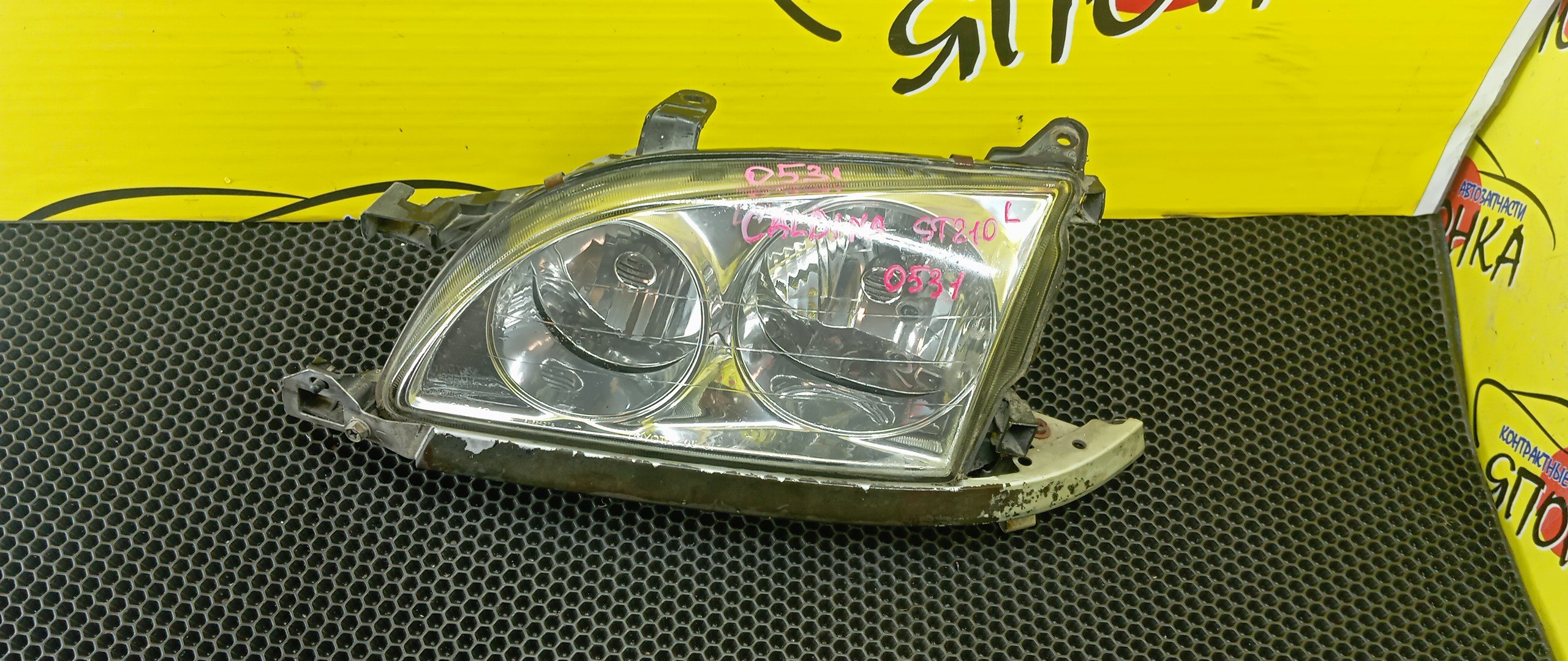 ФАРА/TOY/CALDINA/AT211G/CT216G/ST210G/ST215G/ST215W/0531/ХРОМ/2 МОДЕЛЬ/L