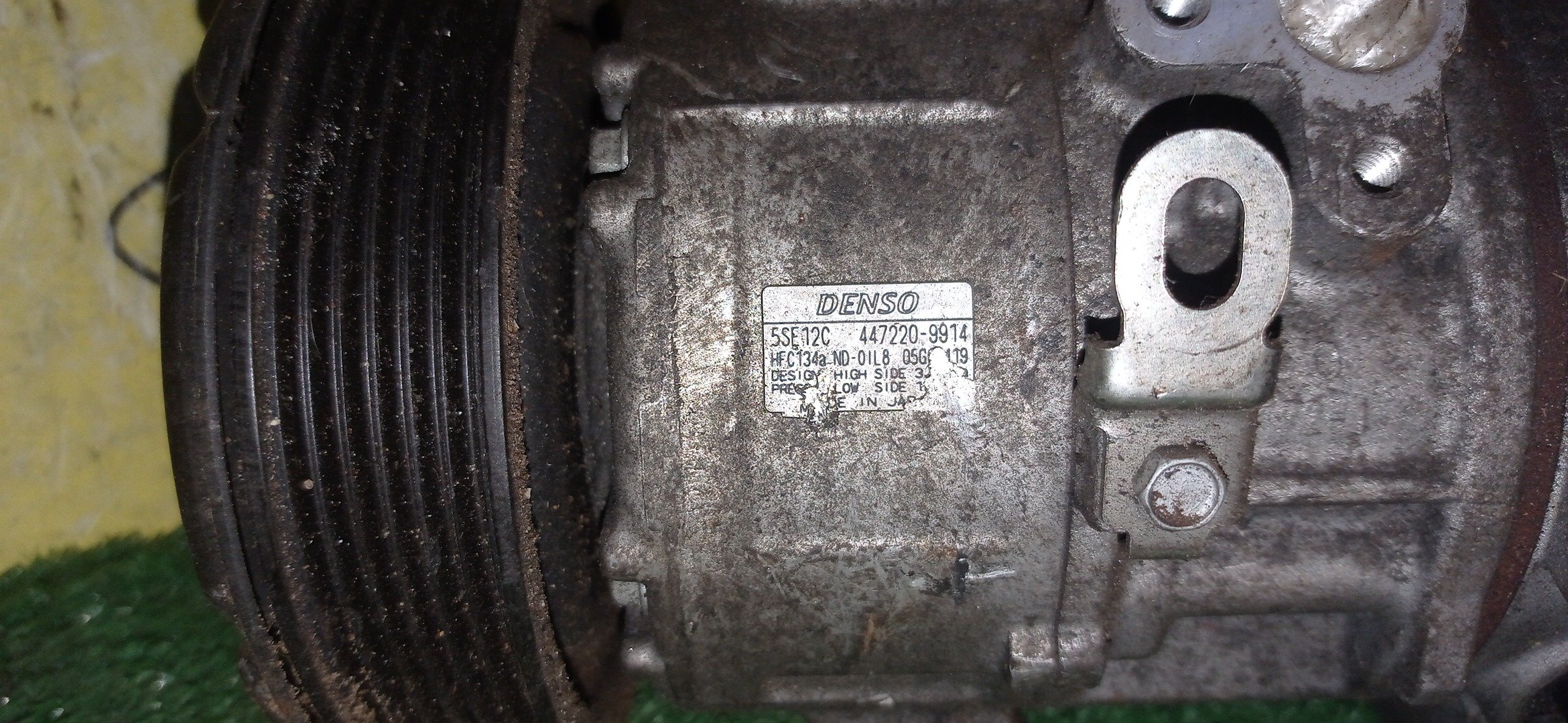 КОМПРЕССОР КОНДИЦИОНЕРА/TOY/1ZZFE/WISH ISIS/ZNE10G/ZNE14G/ZNM10G/ZNM10W/4472209914