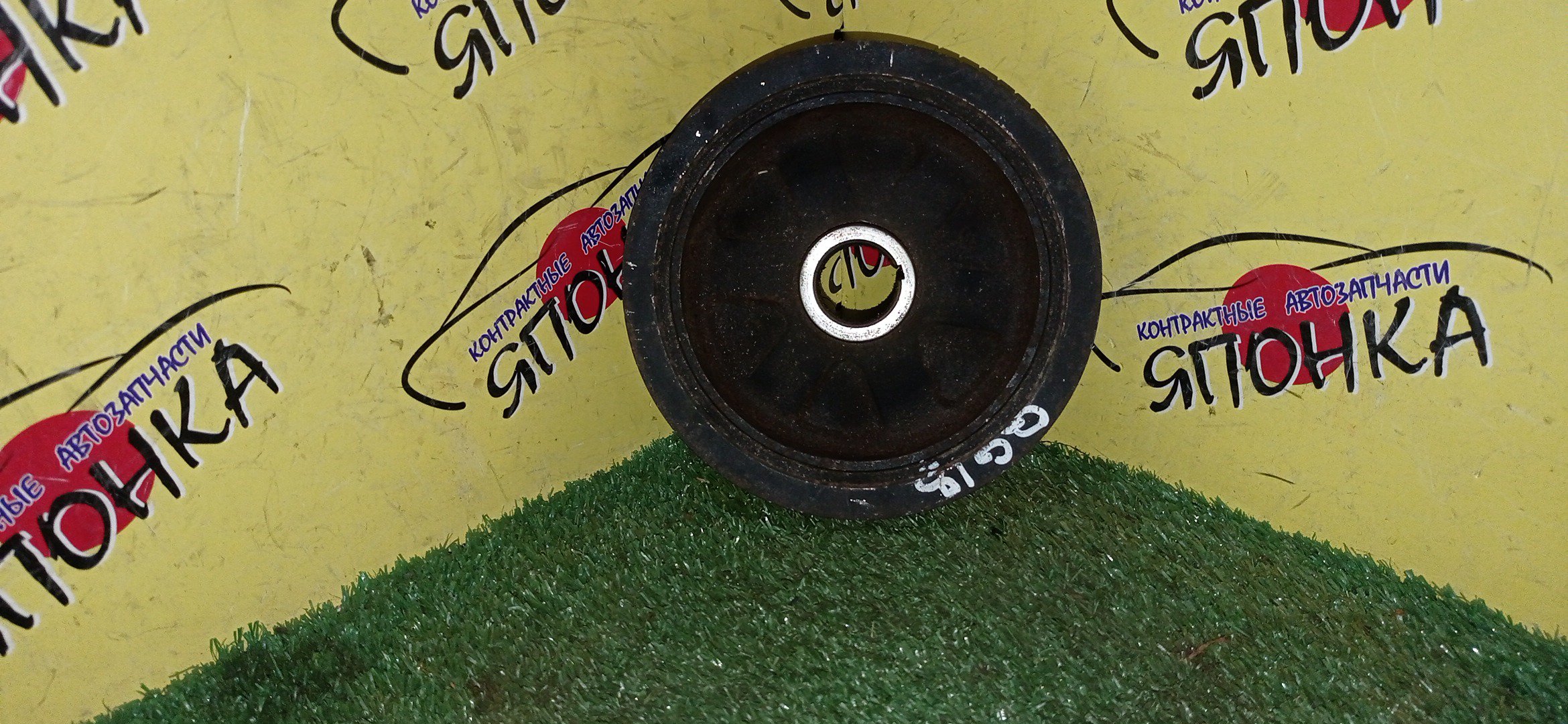 ШКИВ КОЛЕНВАЛА/NIS/QG13/QG15/QG18/2 РЕМНЯ/6*3 РУЧ.