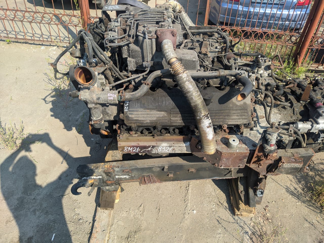 ДВС/MMC/8M21/FUSO SUPER GREAT/FV412PZ FU/ТНВД ЭЛЕКТРО