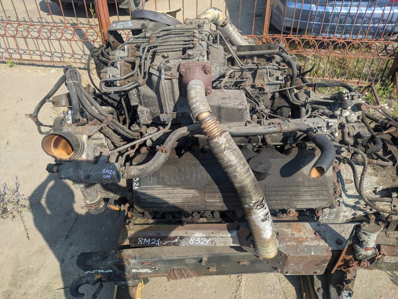 ДВС/MMC/8M21/FUSO SUPER GREAT/FV412PZ FU/ТНВД ЭЛЕКТРО