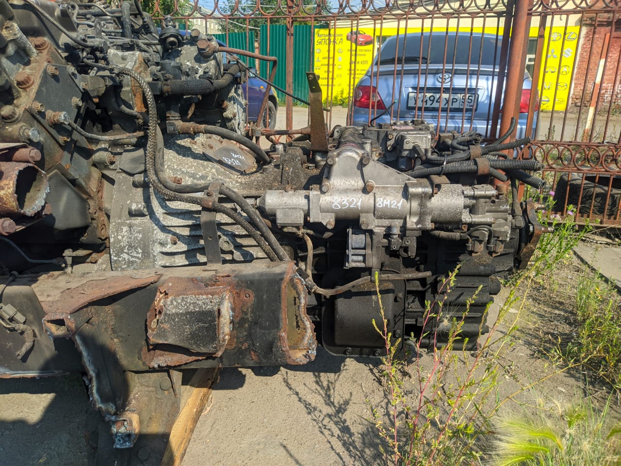 МКПП/MMC/8M21/M130S7/FUSO SUPER GREAT/FS517VZ FS/7 СТУПЕНЕЙ ОДНАДИСКОВАЯ/ОБРАТНЫЙ ВЫЖИМ СЦЕПЛЕНИЯ