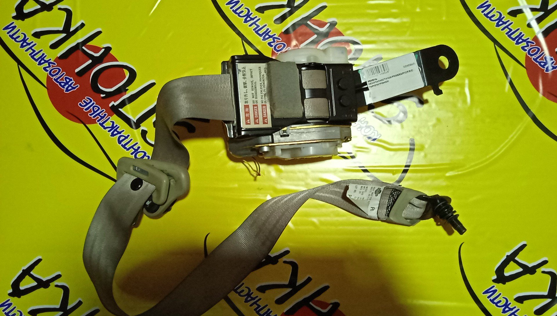 РЕМЕНЬ БЕЗОПАСНОСТИ/NIS/PRIMERA/P12/F/R/С ПИРОПАТРОНОМ