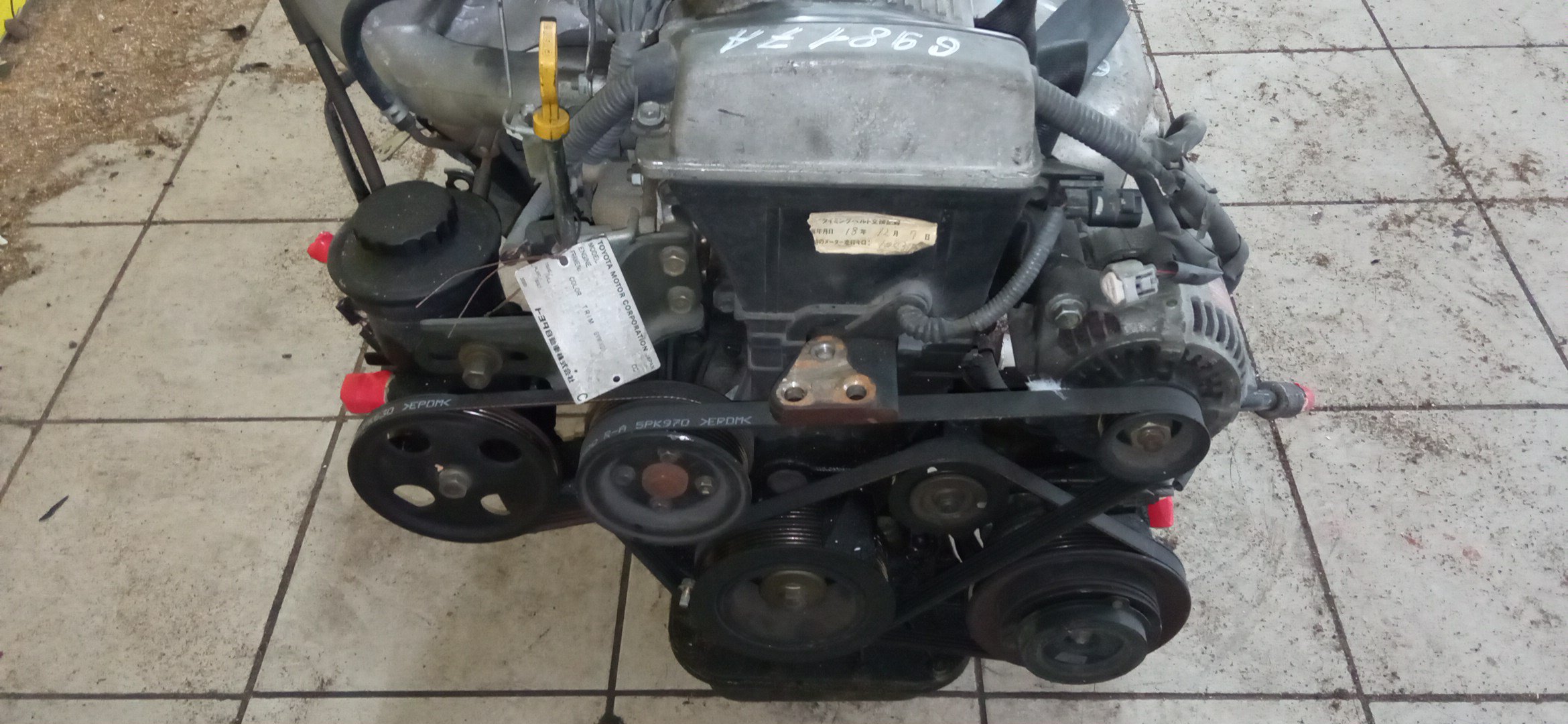 ДВС/TOY/7A-FE/CARINA/COROLLA/COROLLA SPACIO/CORONA PREMIO/SPRINTER CARIB/CALDINA/AE102/AE115G/AE115N/AT191/AT211/AT191G/AT211G/ТРАМБЛЕРНЫЙ