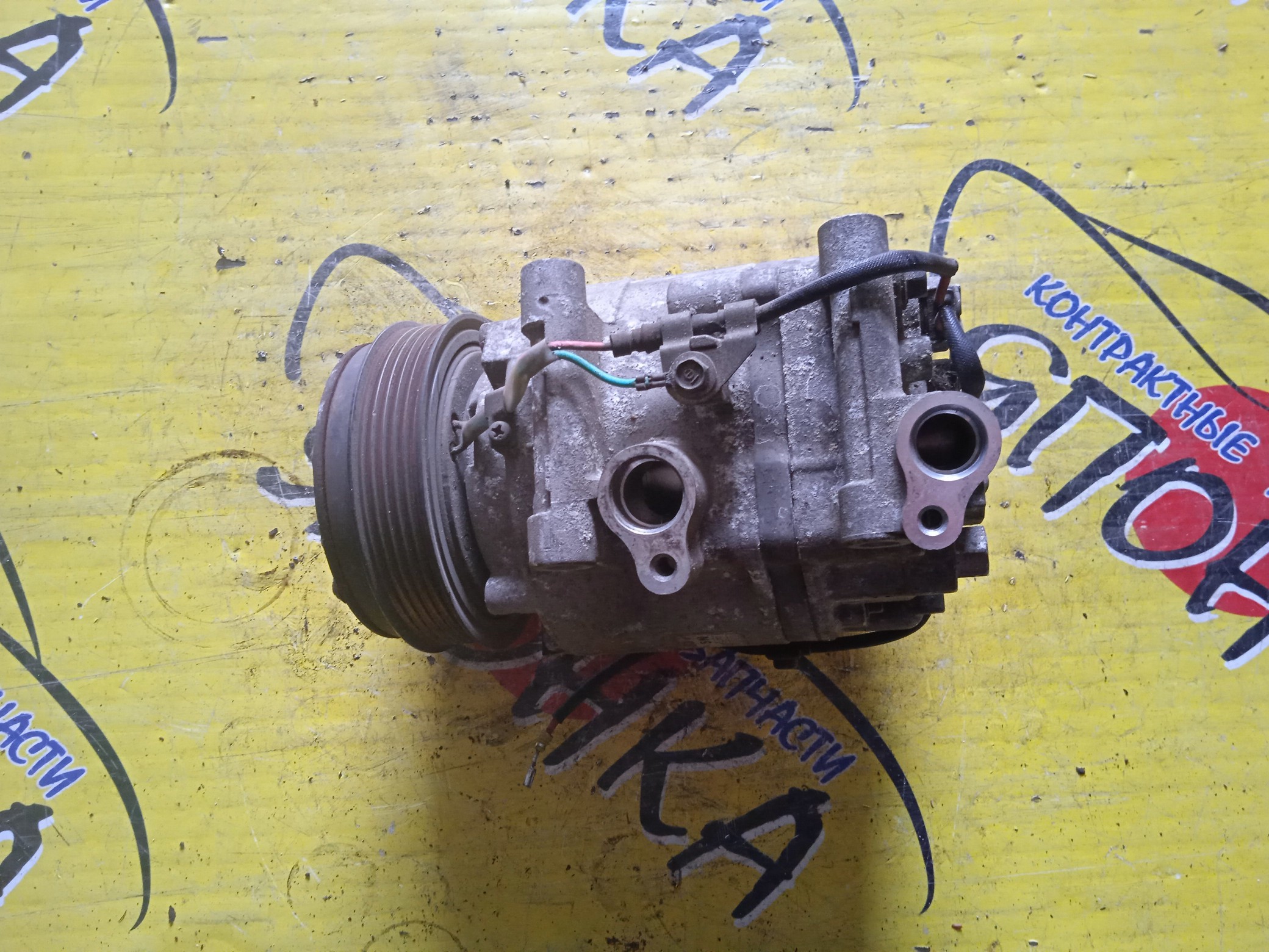 КОМПРЕССОР КОНДИЦИОНЕРА/HON/L15A/L13A/FIT/FIT ARIA/MOBILIO/GB1/GB2/GD1/GD2/GD3/GD4/ТРУБКИ РЯДОМ/NSR080