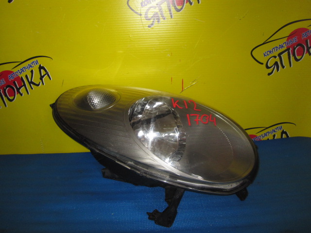 ФАРА/NIS/MARCH/AK12/BK12/BNK12/K12/YK12/1704/L/ГАЛОГЕН/1 МОДЕЛЬ