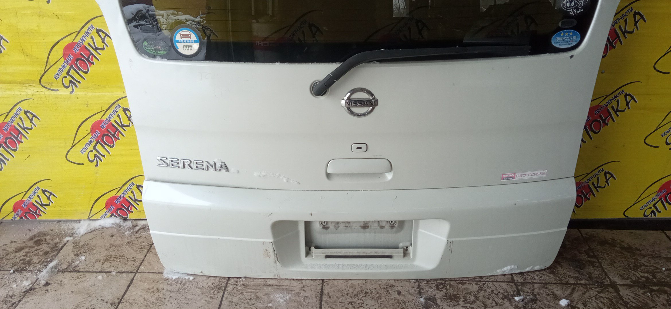 ДВЕРЬ ЗАДНЯЯ/NIS/SERENA/PC24/PNC24/RC24/TC24/TNC24/VC24/VNC24/K0100CX8AM/НИЗКАЯ КРЫША/СО СПОЙЛЕРОМ/2 МОДЕЛЬ