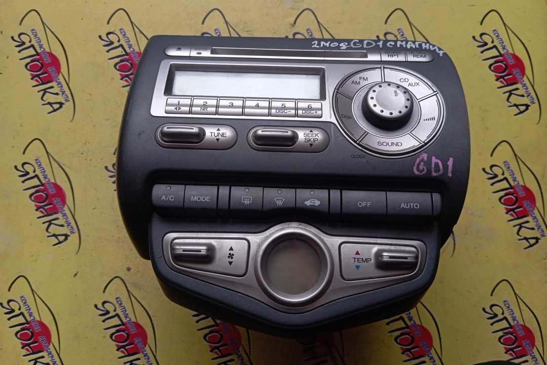 БЛОК КЛИМАТ-КОНТРОЛЯ/HON/FIT/GD1/GD2/GD3/GD4/С МАГНИТОЛОЙ/ЭЛЕКТРО/С ДИСПЛЕЕМ/2 МОДЕЛЬ