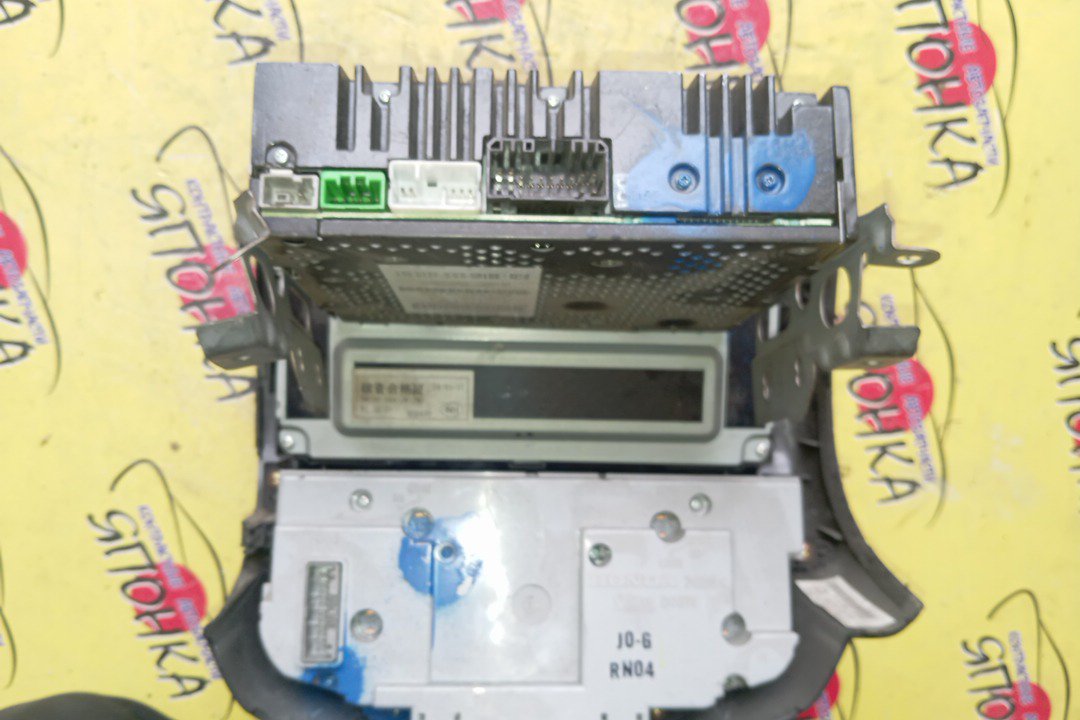 БЛОК КЛИМАТ-КОНТРОЛЯ/HON/FIT/GD1/GD2/GD3/GD4/С МАГНИТОЛОЙ/ЭЛЕКТРО/С ДИСПЛЕЕМ/2 МОДЕЛЬ