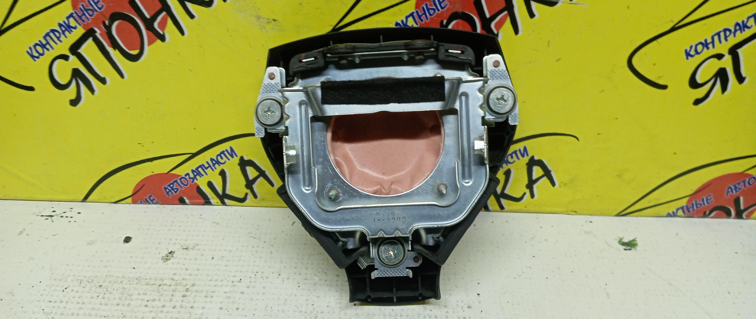 AIRBAG ВОДИТЕЛЬСКИЙ/HON/AIRWAVE/FIT/FIT ARIA/MOBILIO SPIKE/PARTNER/GD1/GD2/GD3/GD4/GD6/GD7/GD8/GD9/GJ1/GJ2/GJ3/GJ4/GK1/GK2/В РУЛЬ/ПУСТОЙ/2 МОДЕЛЬ