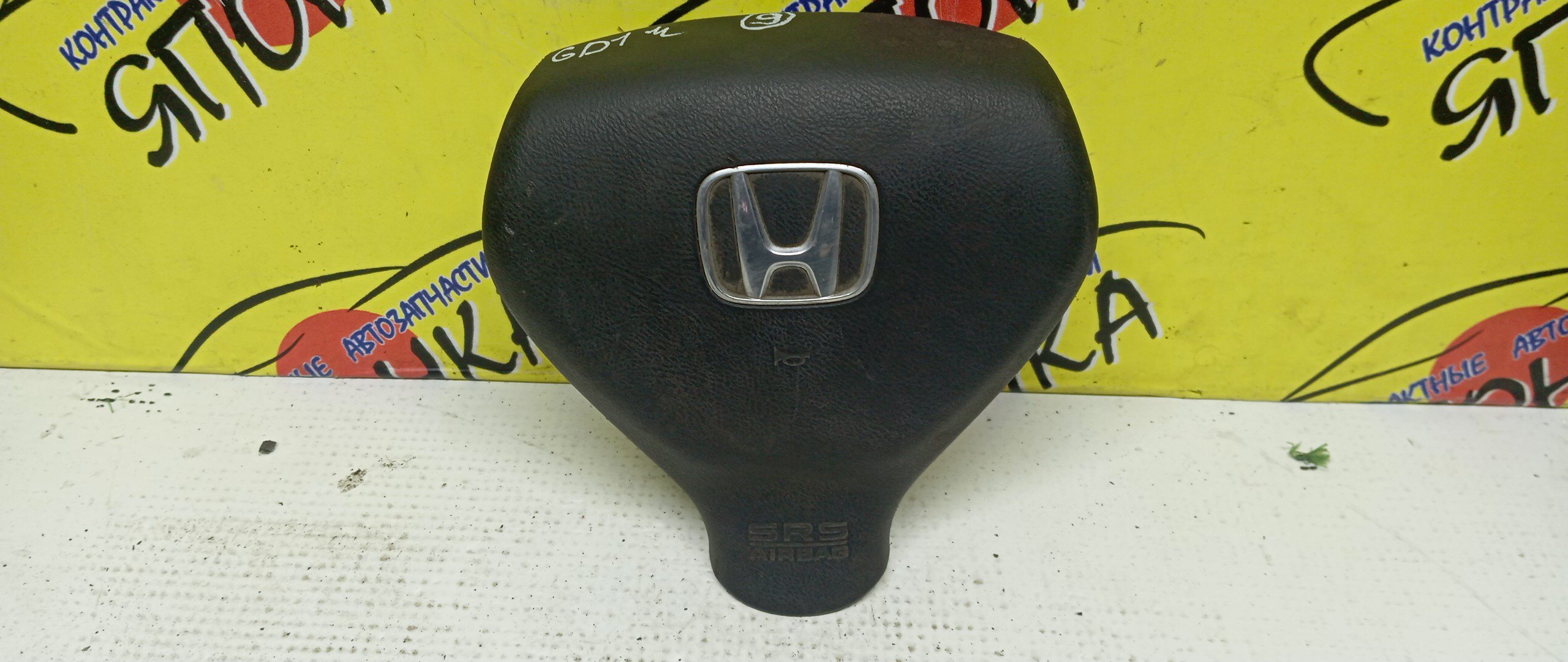 AIRBAG ВОДИТЕЛЬСКИЙ/HON/AIRWAVE/FIT/FIT ARIA/MOBILIO SPIKE/PARTNER/GD1/GD2/GD3/GD4/GD6/GD7/GD8/GD9/GJ1/GJ2/GJ3/GJ4/GK1/GK2/В РУЛЬ/ПУСТОЙ/2 МОДЕЛЬ