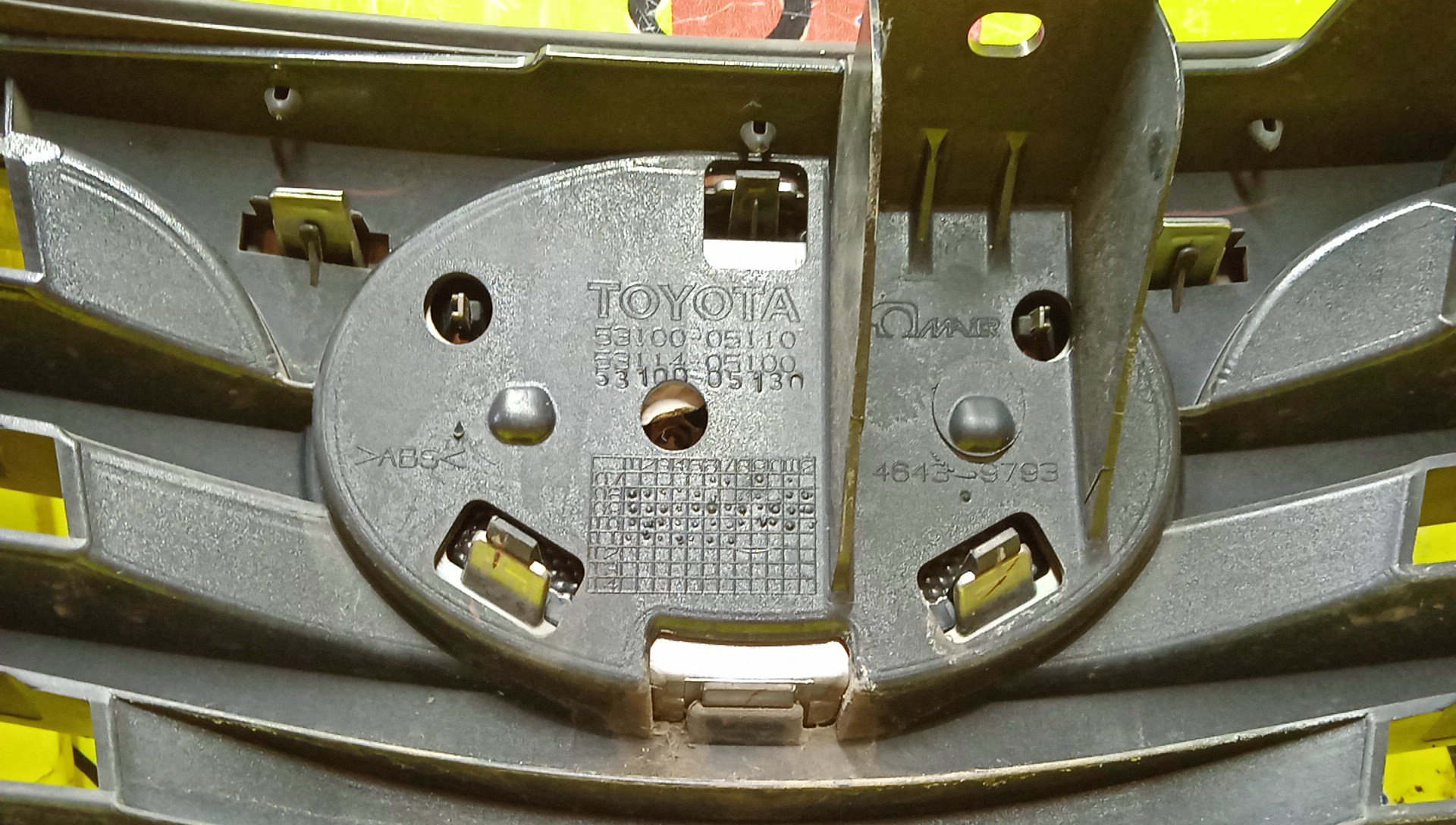 РЕШЕТКА РАДИАТОРА/TOY/AVENSIS/ADT270/ADT271/ZRT270/ZRT271/ZRT272/ZRT272W/1 МОДЕЛЬ/5310005110/5310005130