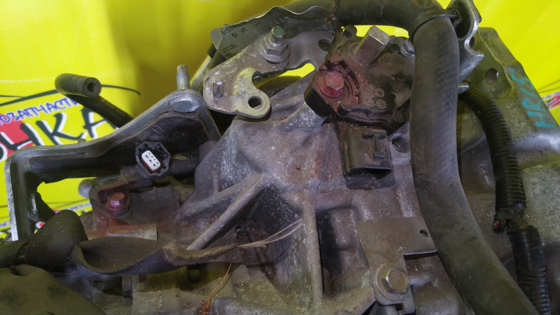 АКПП/NIS/HR15/CUBE/NOTE/TIIDA/TIIDA LATIO/WINGROAD/C11/E11/SC11/VY12/Y12/YGZ11/YK12/YZ11/Z12/СЕЛЕКТОР СВЕРХУ/RE0F08B/CVT/310201XC0B