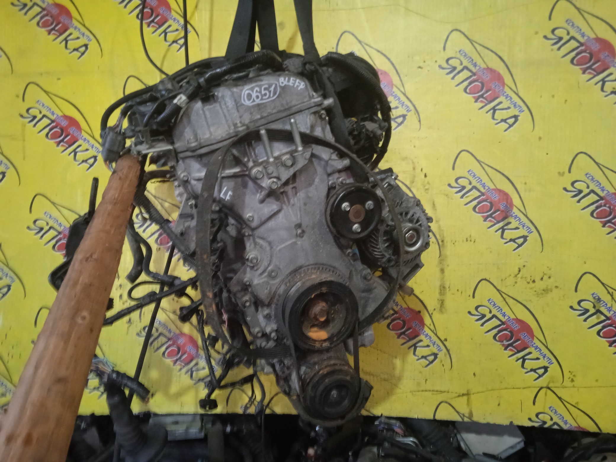 ДВС/MAZ/LF-VE/ATENZA/ATENZA WAGON/AXELA/MAZDA6/PREMACY/BKEP/BLEAP/BLEAW/CREW/GGEP/GHEFP/GHEFS/GHEFW/КАТУШКИ СВЕРХУ/ДАТЧИКА VVTI/ЩУП ЧЕРЕЗ ГОЛОВУ/КОМПРЕССОР НА ПОДДОНЕ