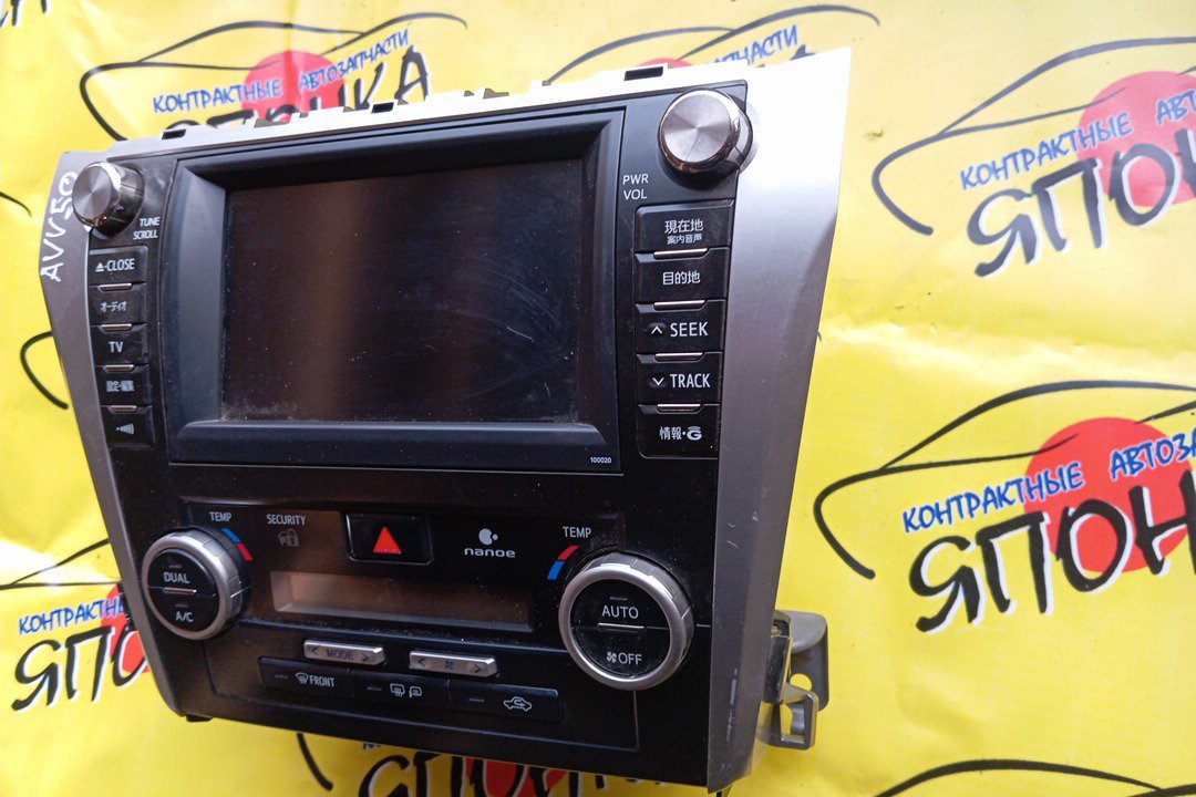 БЛОК КЛИМАТ-КОНТРОЛЯ/TOY/CAMRY/ACV51/ASV50/GSV50/AVV50/ПРАВЫЙ РУЛЬ/С МАГНИТОЛОЙ