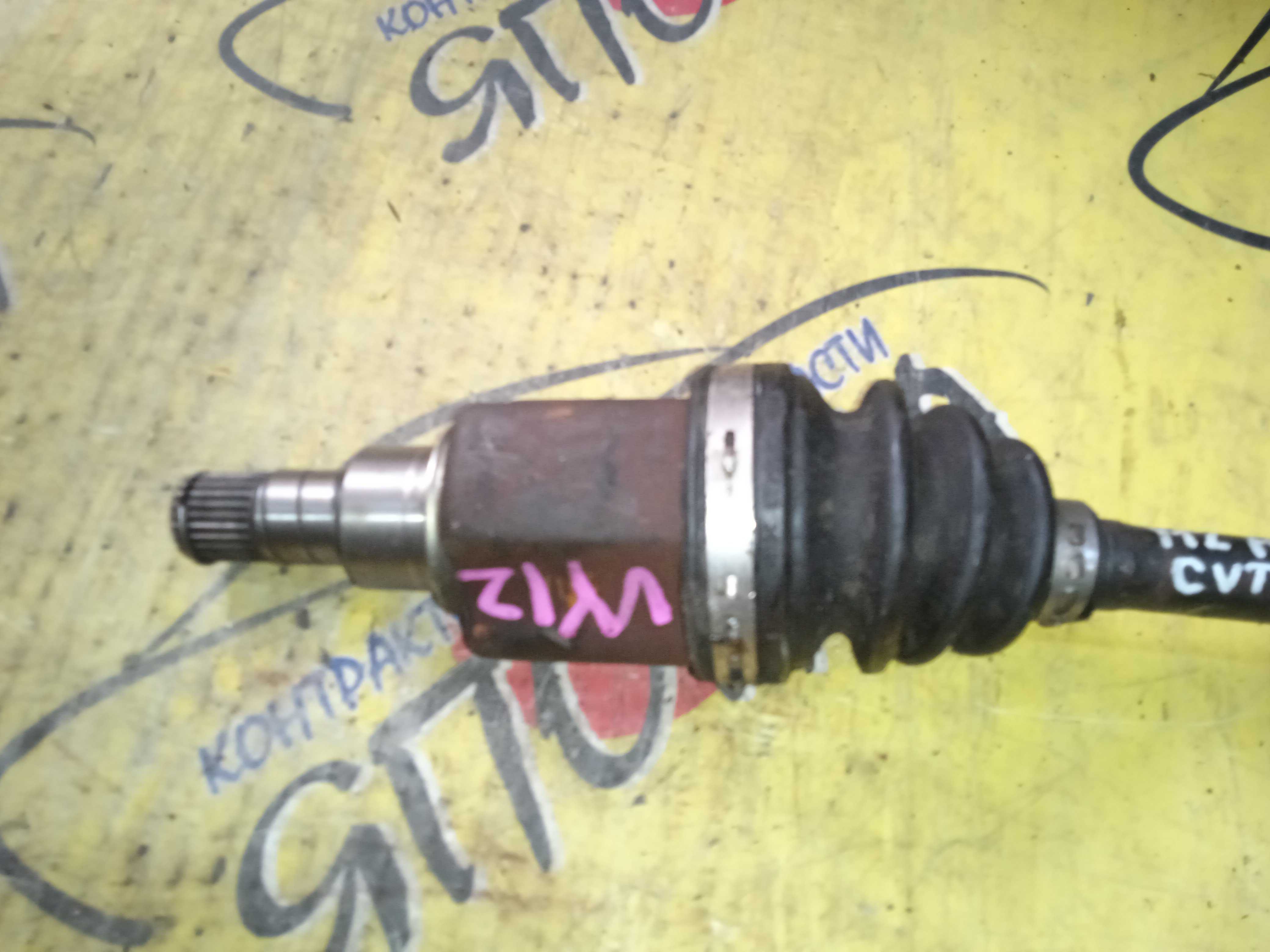 ПРИВОД/NIS/CUBE/NZ12/Z12/HR15/CVT/БЕЗ ABS/F/R