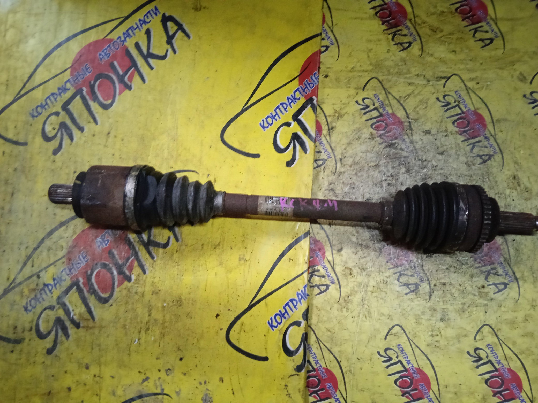 ПРИВОД/REN/KANGOO/KC/K4M/21 ШЛИЦ ВНЕШНЯЯ/26 ШЛИЦ ВНУТРЕННЯЯ/БЕЗ ABS/AT/2WD/F/L