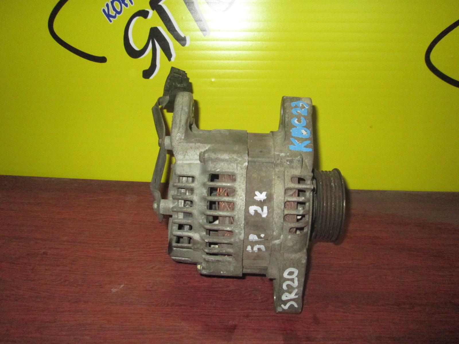 ГЕНЕРАТОР/NIS/SR20-DE/SR20-VE/SERENA/SILVIA/VANETTE SERENA/KBC23/KBCC23/KBNC23/KPS13/PS13/S14/S15/2 КОНТ./ПРОДОЛЬНЫЙ