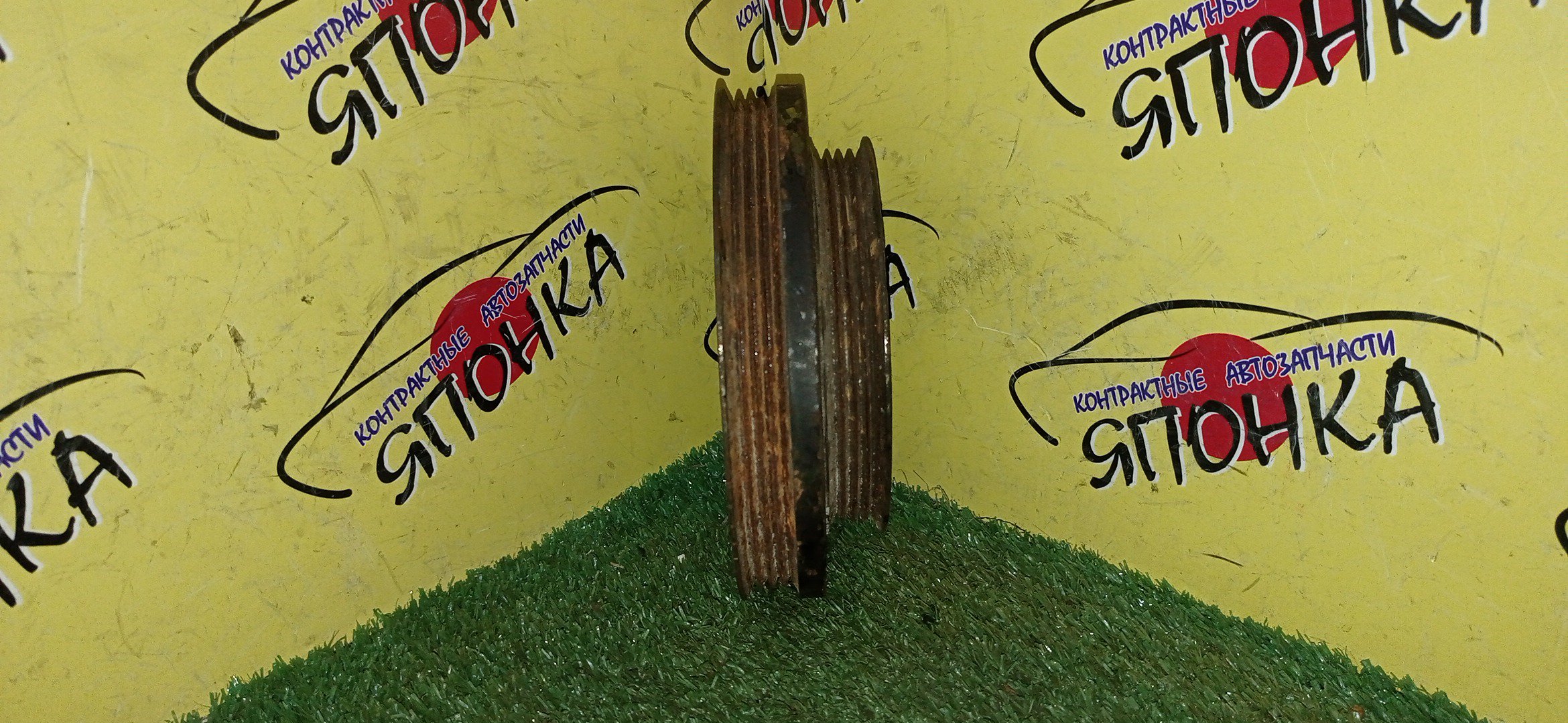 ШКИВ КОЛЕНВАЛА/NIS/GA13/GA15/GA16/2 РЕМНЯ/4*4 РУЧ.