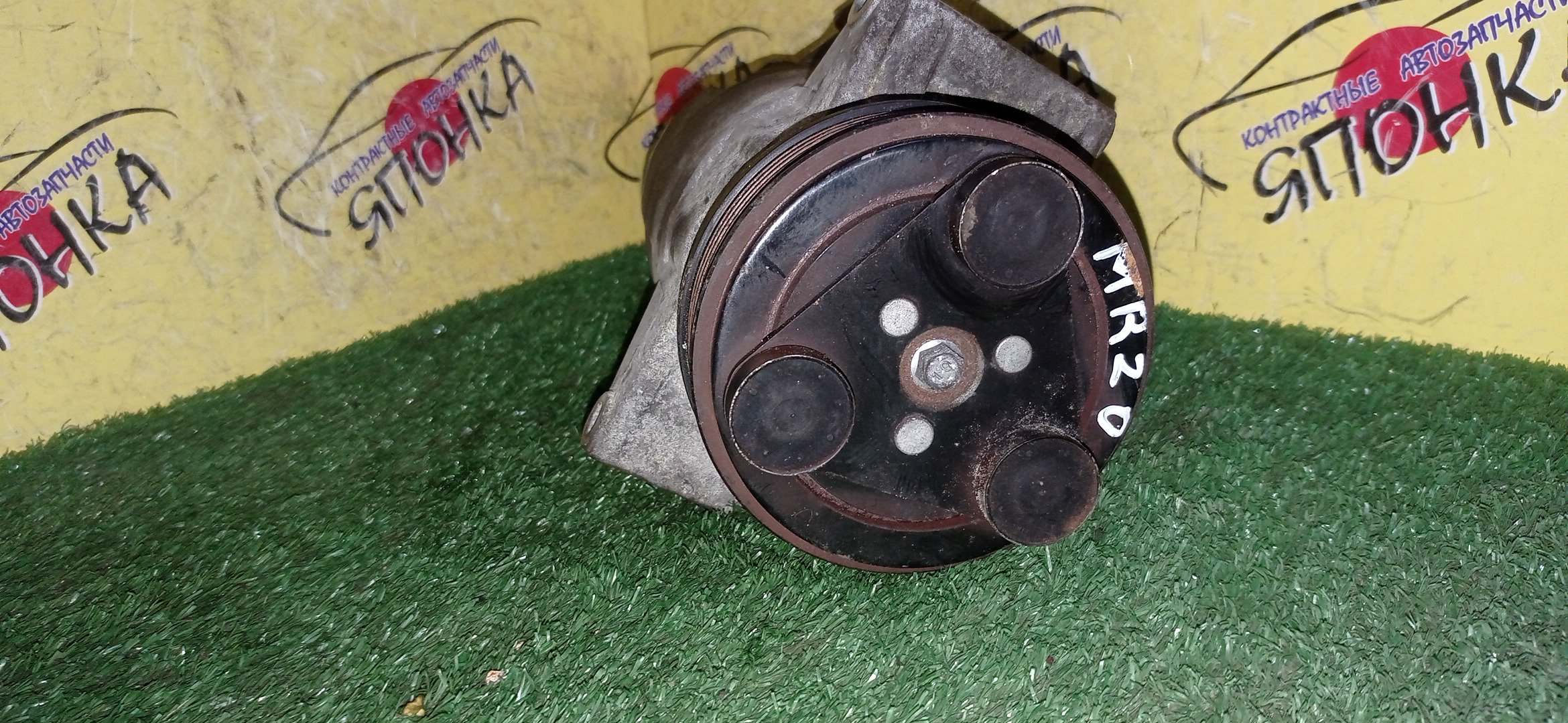 КОМПРЕССОР КОНДИЦИОНЕРА/NIS/MR20-DE/BLUEBIRD SYLPHY/KG11/6 РУЧ./ТРУБКИ СЗАДИ