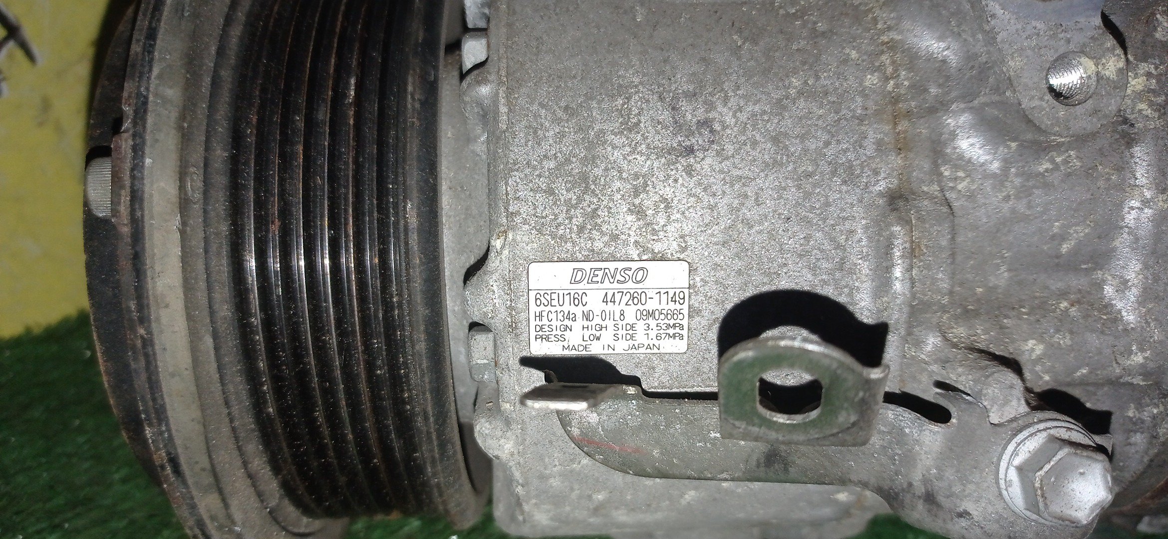 КОМПРЕССОР КОНДИЦИОНЕРА/TOY/2AZ-FE/ALPHARD/ESTIMA/ANH20 ANH2/ACR50/4472601149