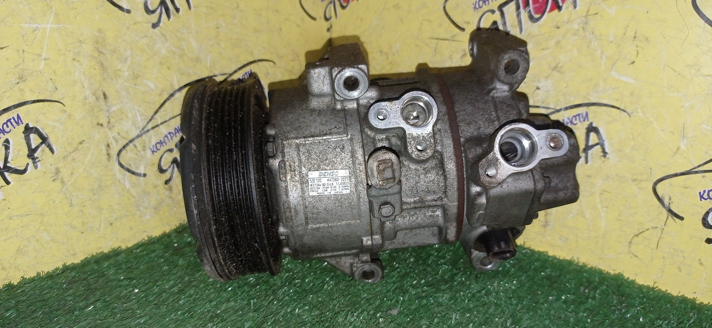 КОМПРЕССОР КОНДИЦИОНЕРА/TOY/1ZZ/ISIS/ZNM10/4472602271