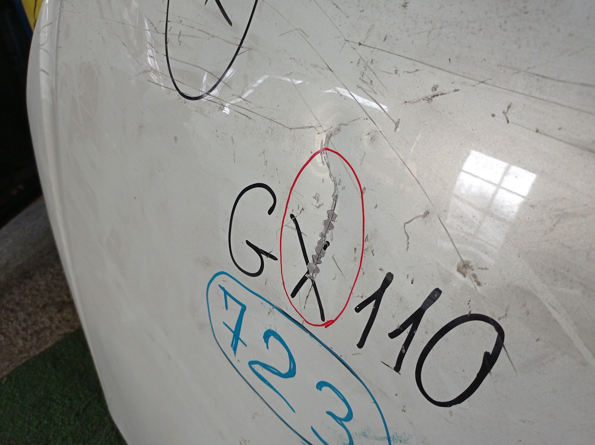 КАПОТ/TOY/MARK II/GX110W/GX115W/JZX110W/JZX115W/УЦЕНКА