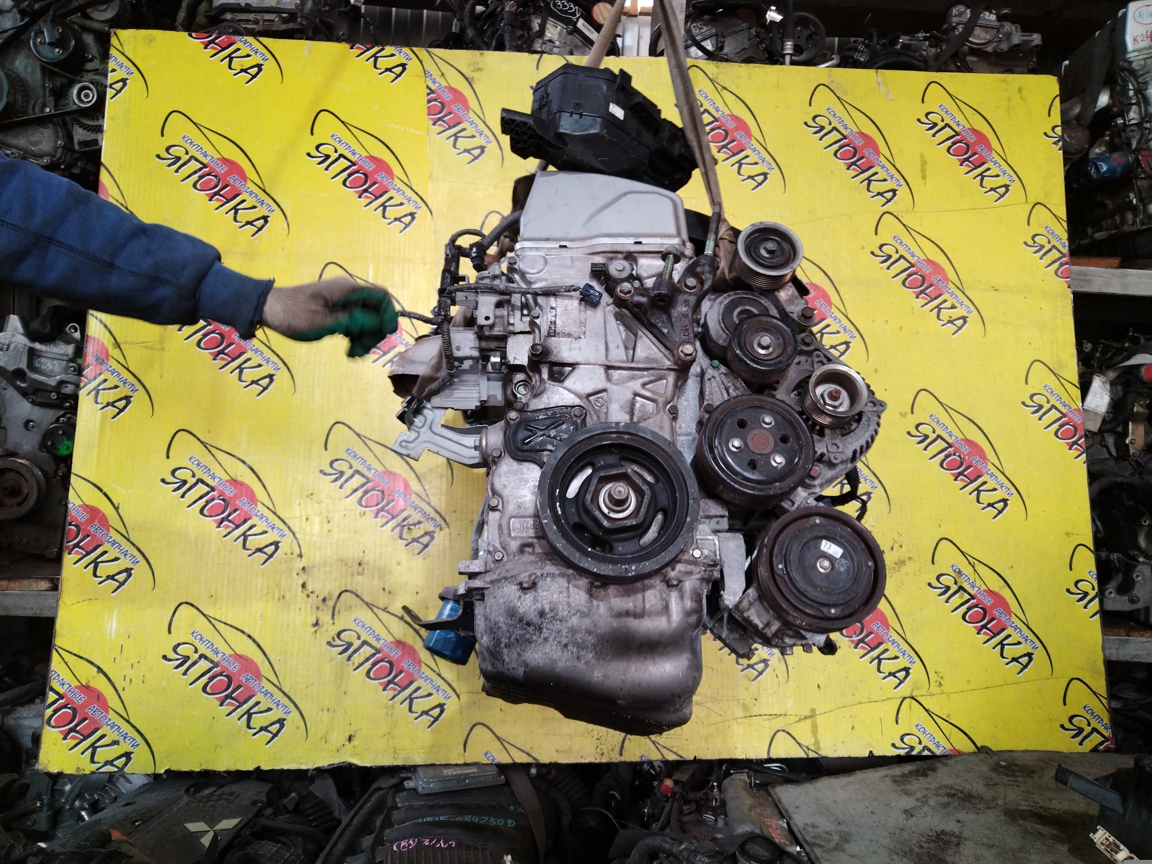 ДВС/HON/K24A/ACCORD/CR-V/STEPWGN/ODYSSEY/RD6/RD7/RF7/RF8/CL9/CM2/CM3/RB1/RB2/ЭЛЕКТРО ЗАСЛОНКА/ПЛАСТИКОВЫЙ КОЛЛЕКТОР