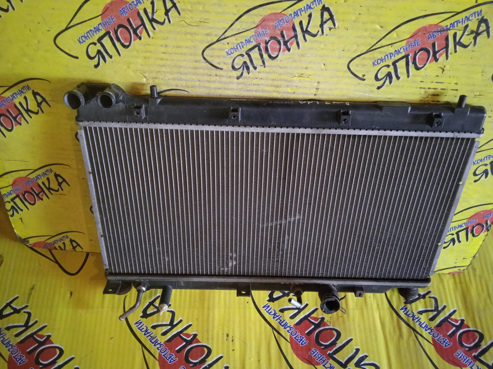 РАДИАТОР ДВИГАТЕЛЯ/HON/FIT/L13A/GD1/GD2/GD3/GD4/ATM/ШИРОКИЙ/2 МОДЕЛЬ