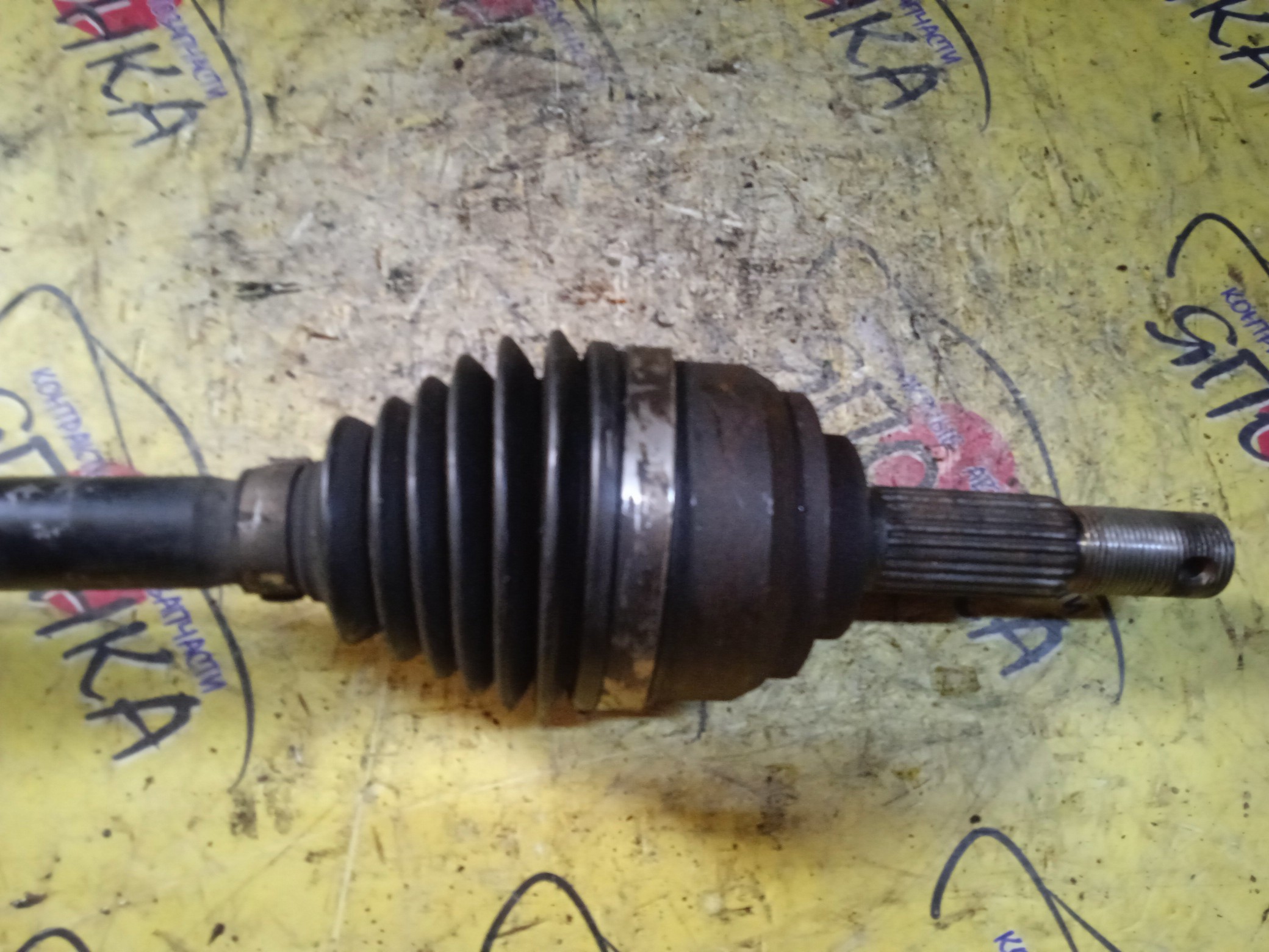 ПРИВОД/NIS/CUBE/NZ12/Z12/Y12/HR15/CVT/БЕЗ ABS/ШЛИЦ 2.5 СМ/RE0F11A-GM38/F/R