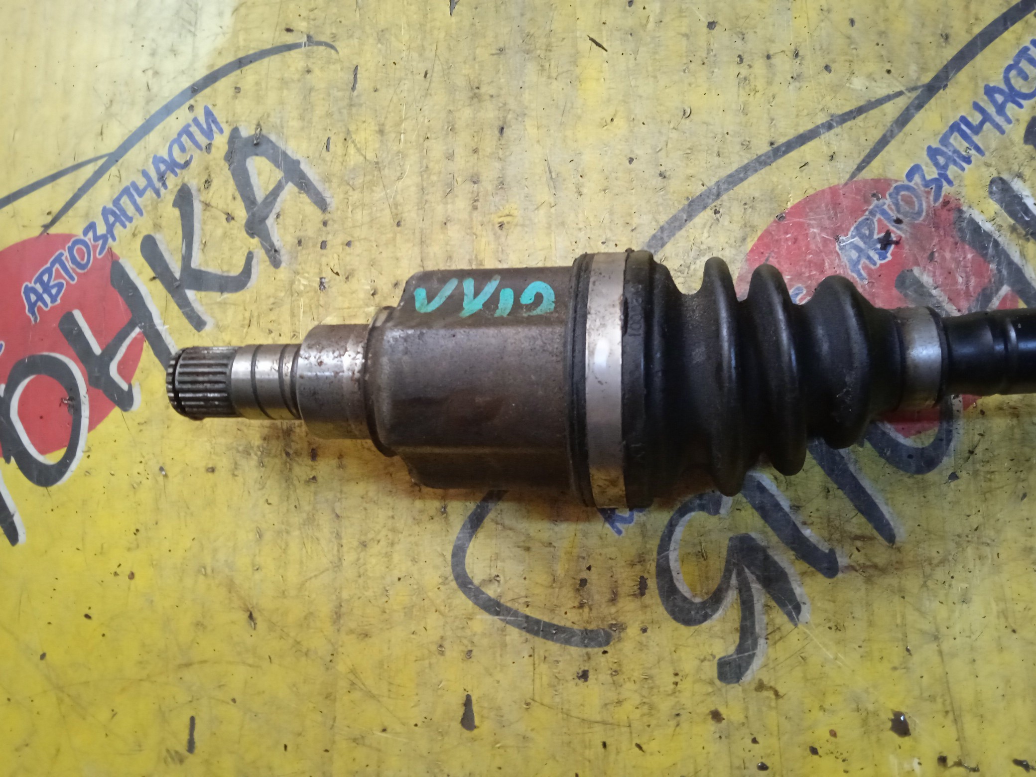 ПРИВОД/NIS/CUBE/NZ12/Z12/Y12/HR15/CVT/БЕЗ ABS/ШЛИЦ 2.5 СМ/RE0F11A-GM38/F/R