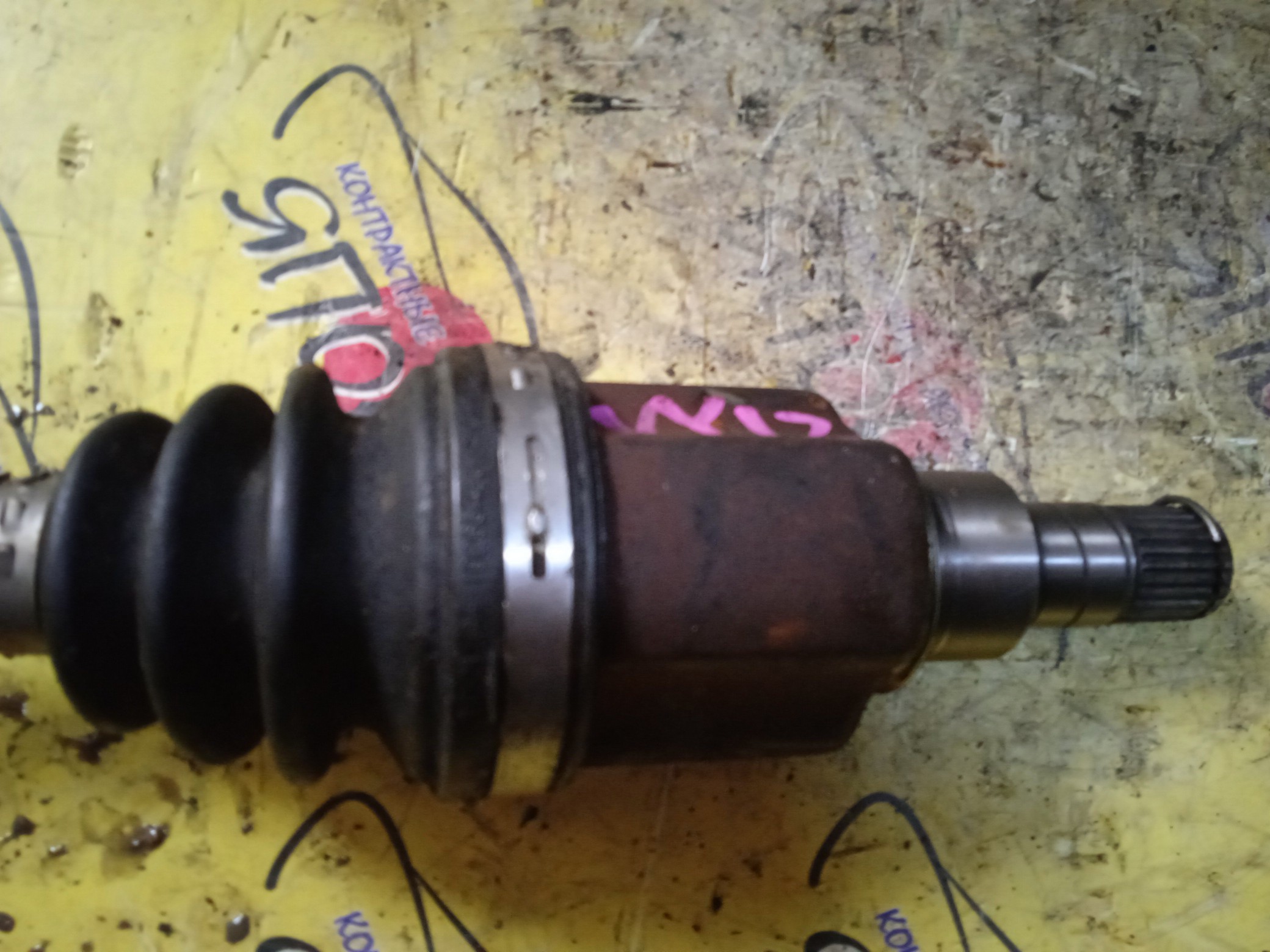 ПРИВОД/NIS/CUBE/NZ12/Z12/Y12/HR15/CVT/БЕЗ ABS/ШЛИЦ 2.5 СМ/RE0F11A-GM38/F/L