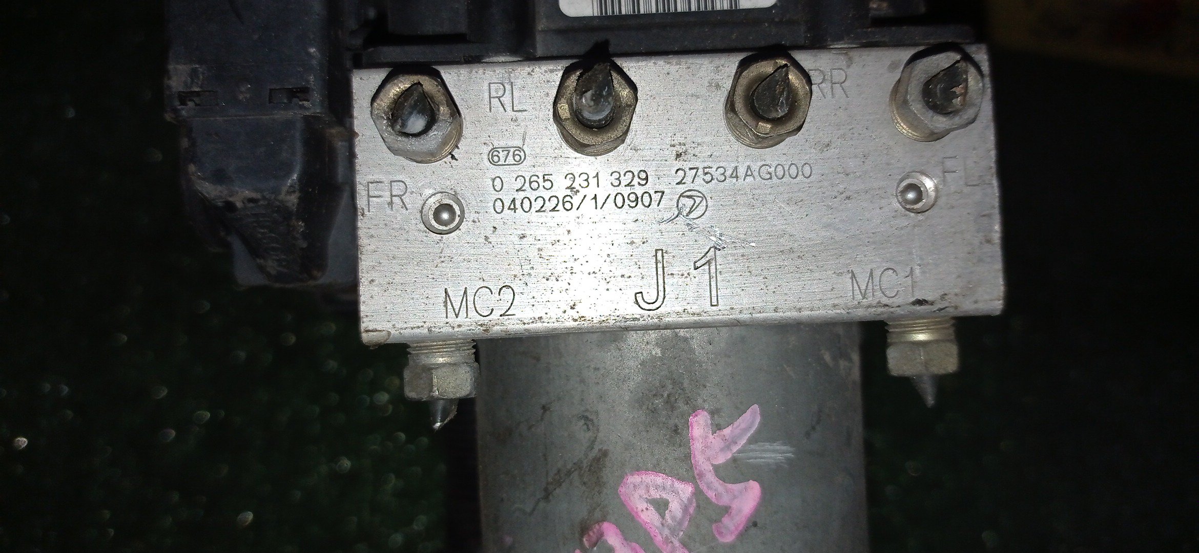 БЛОК ABS/SUB/LEGACY B4/BL5/BLE/BL9/BP5/27534AG000